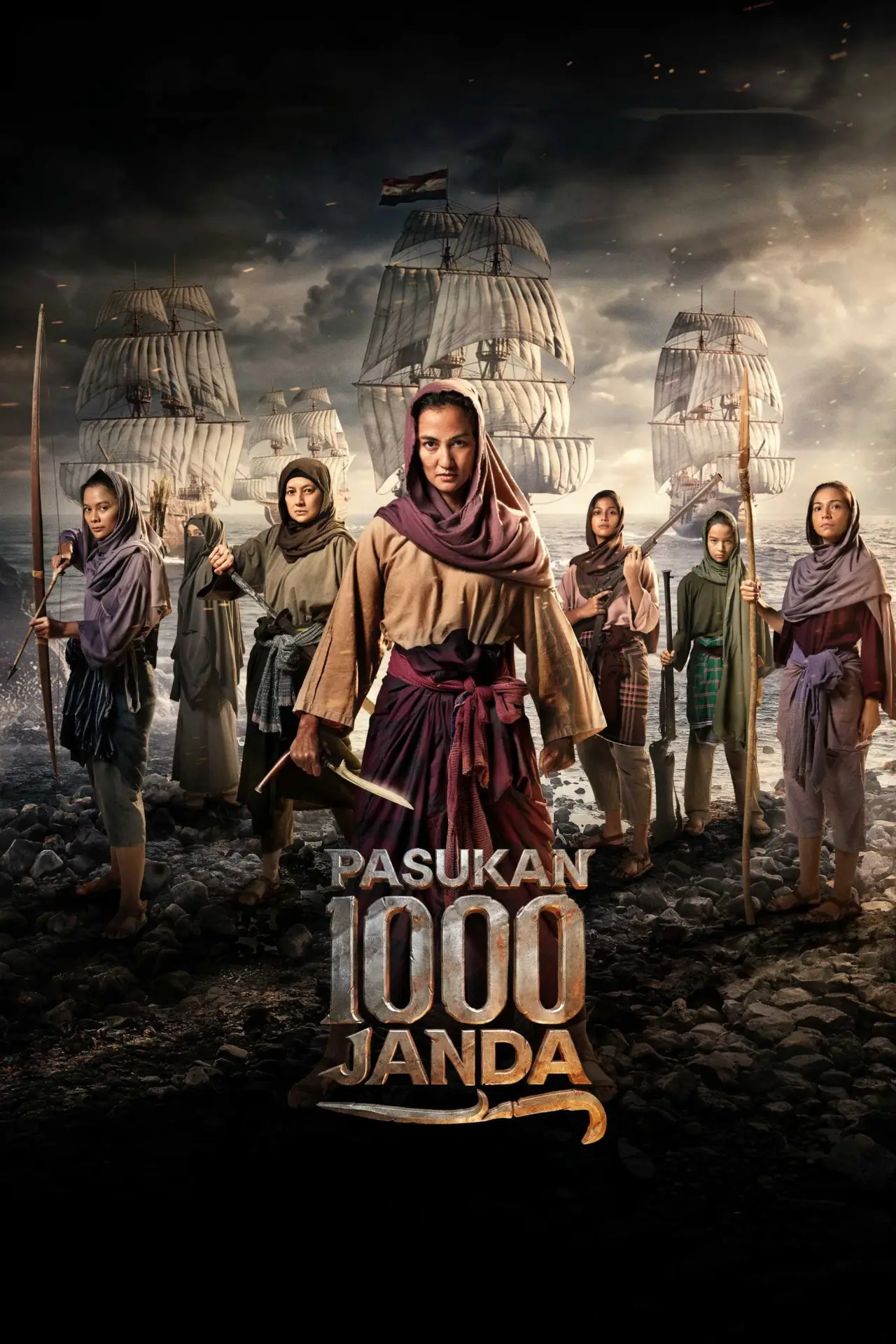 Plakat filmowy "Pasukan 1000 Janda"
