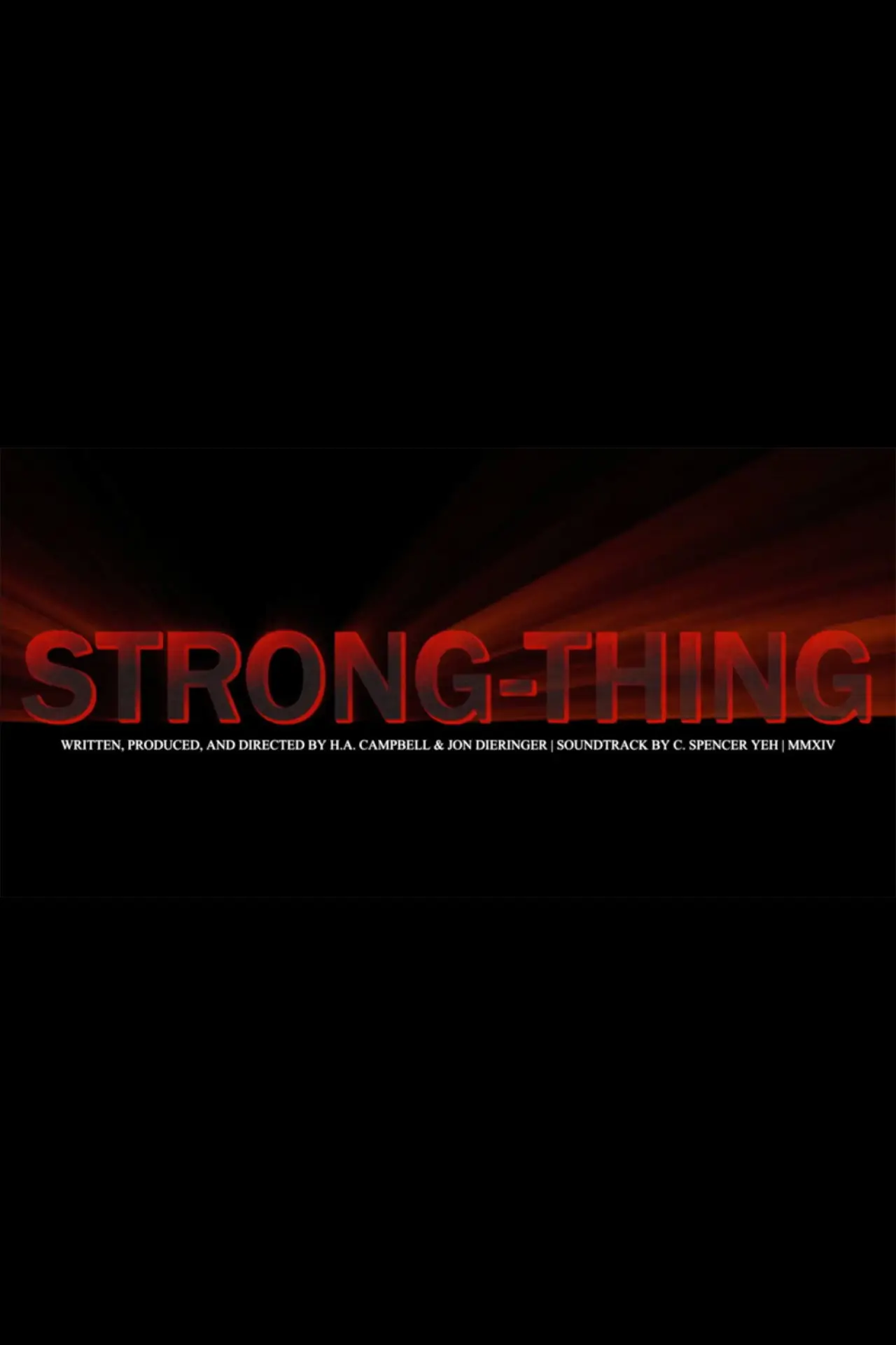 Plakat filmowy "Strong-Thing"
