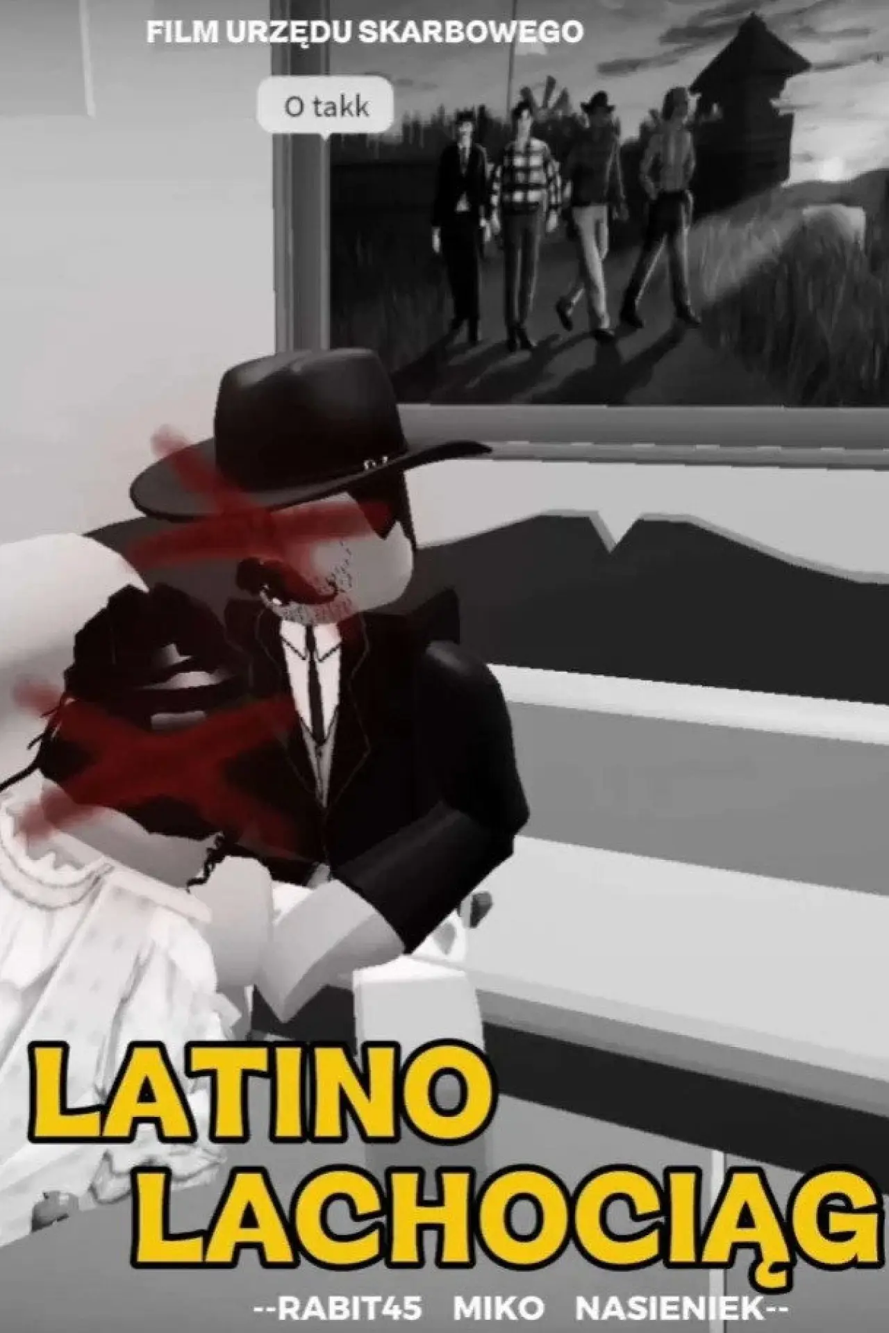 Plakat filmowy "Latino Lach**ciąg"