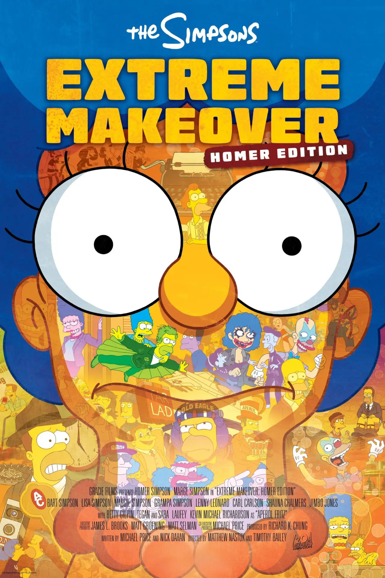 Plakat filmowy "Extreme Makeover: Homer Edition"