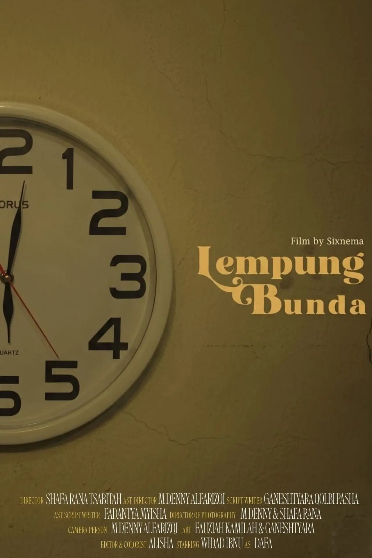 Plakat filmowy "Lempung Bunda"