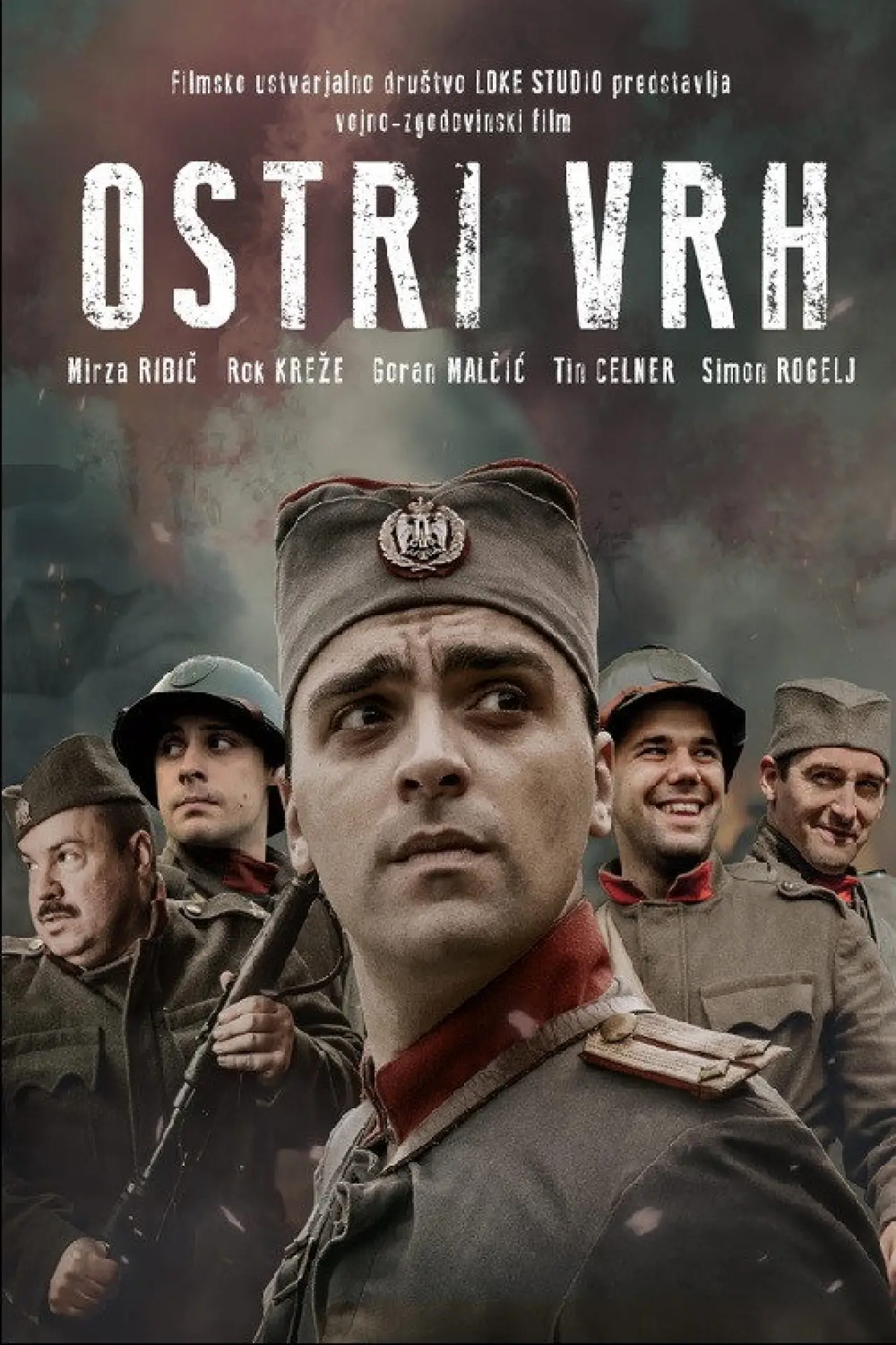 Plakat filmowy "Ostri vrh"