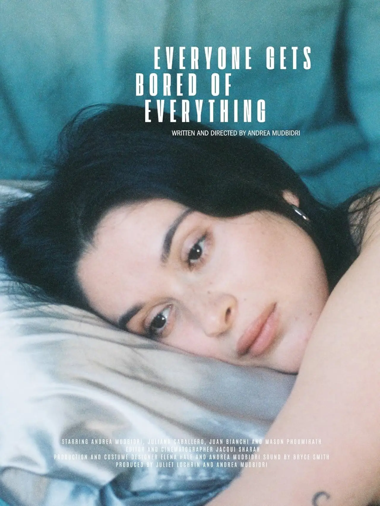 Plakat filmowy "Everyone Gets Bored of Everything"
