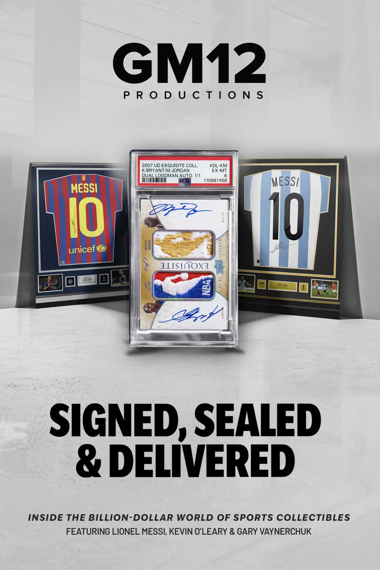 Plakat filmowy "Signed, Sealed & Delivered: Inside the Billion-Dollar World of Sports Collectibles"