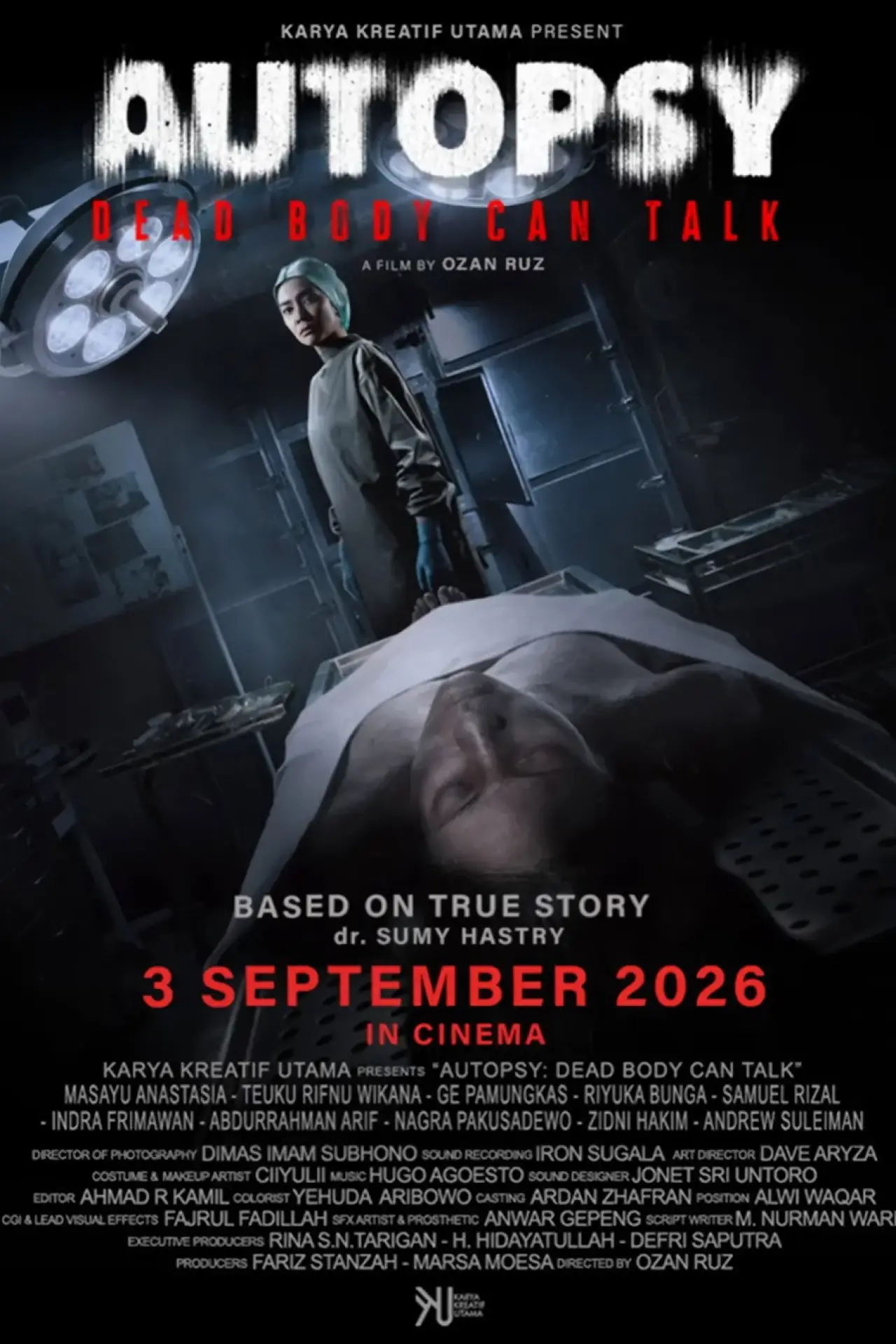 Plakat filmowy "Autopsy: Dead Body Can Talk"