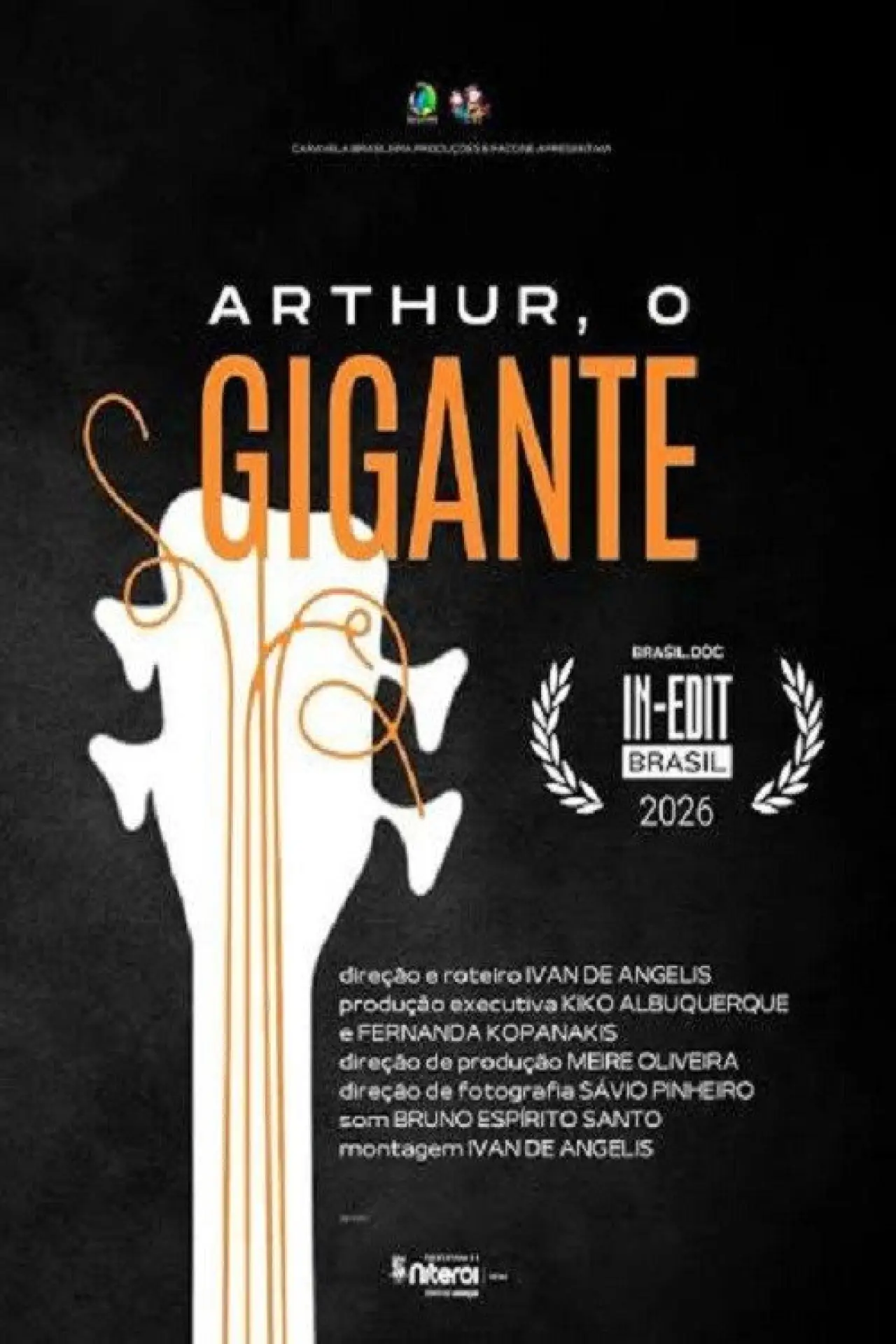 Plakat filmowy "Arthur, o Gigante"