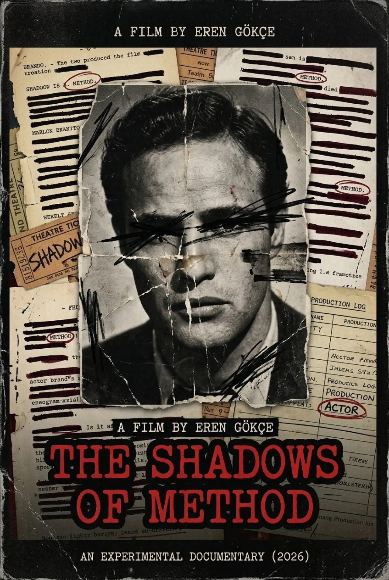 Plakat filmowy "The Shadows Of Method"