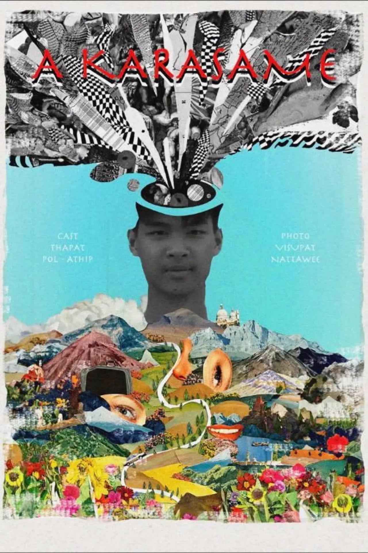 Plakat filmowy "A karasame"