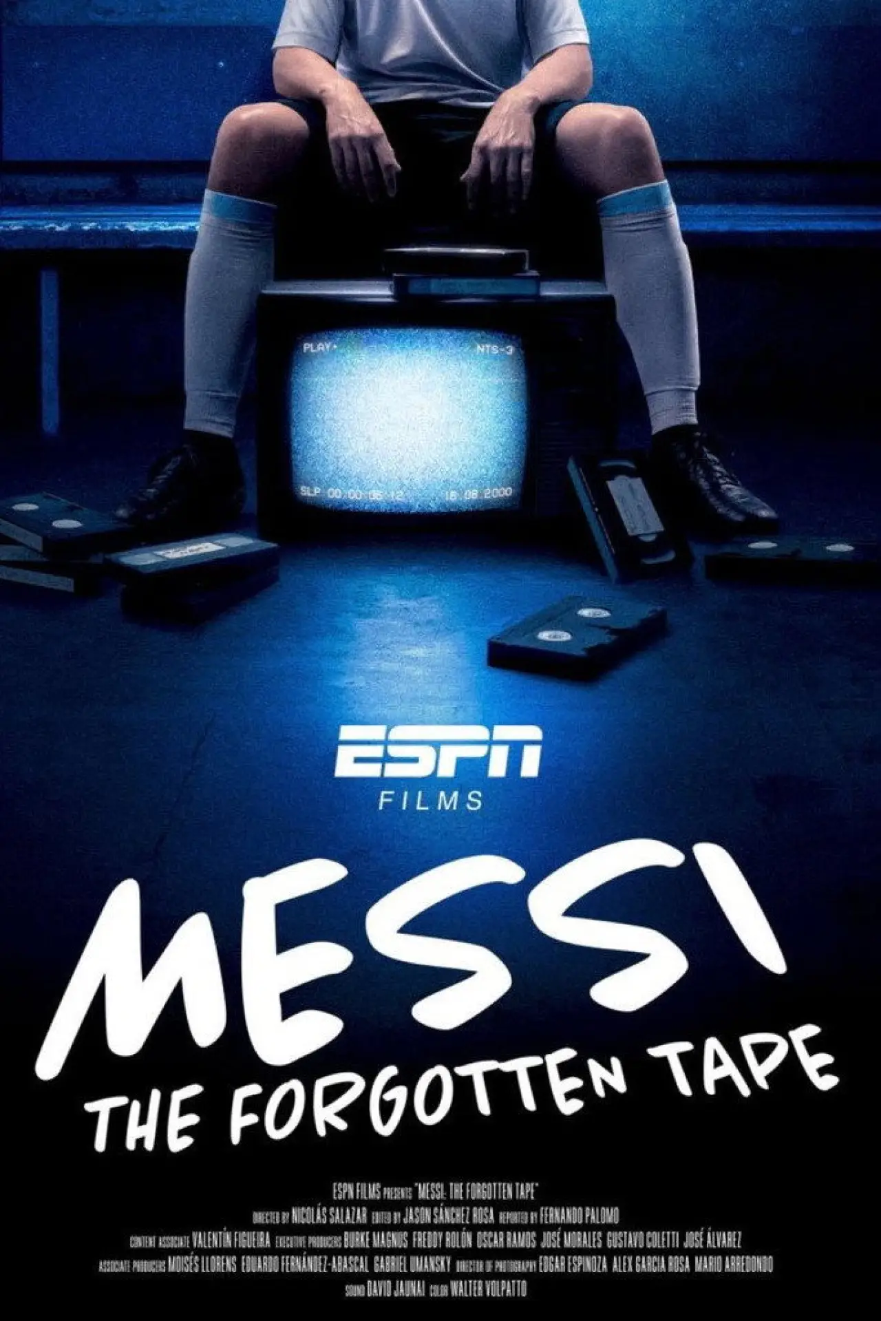 Plakat filmowy "Messi: The Forgotten Tape"