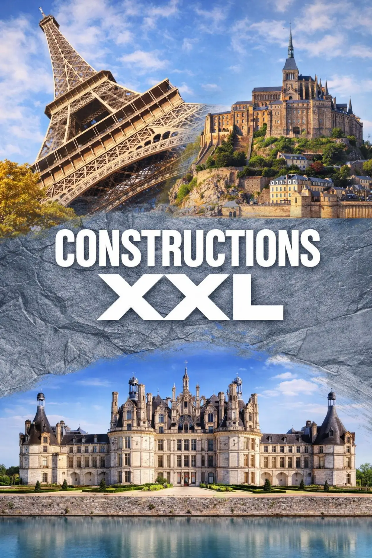 Plakat filmowy "Super Géants : construction XXL"