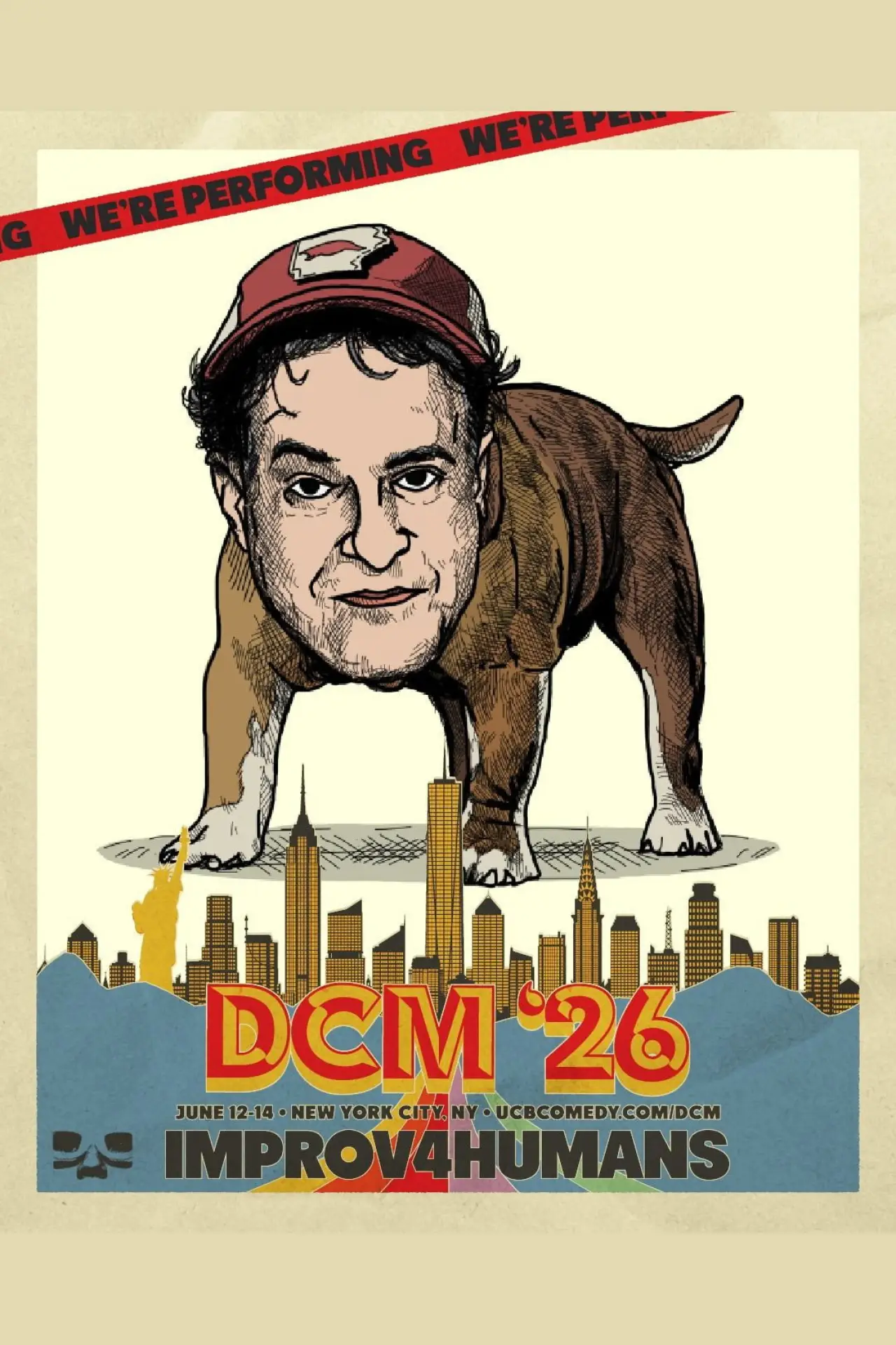 Plakat filmowy "improv4humans with Matt Besser: DCM 