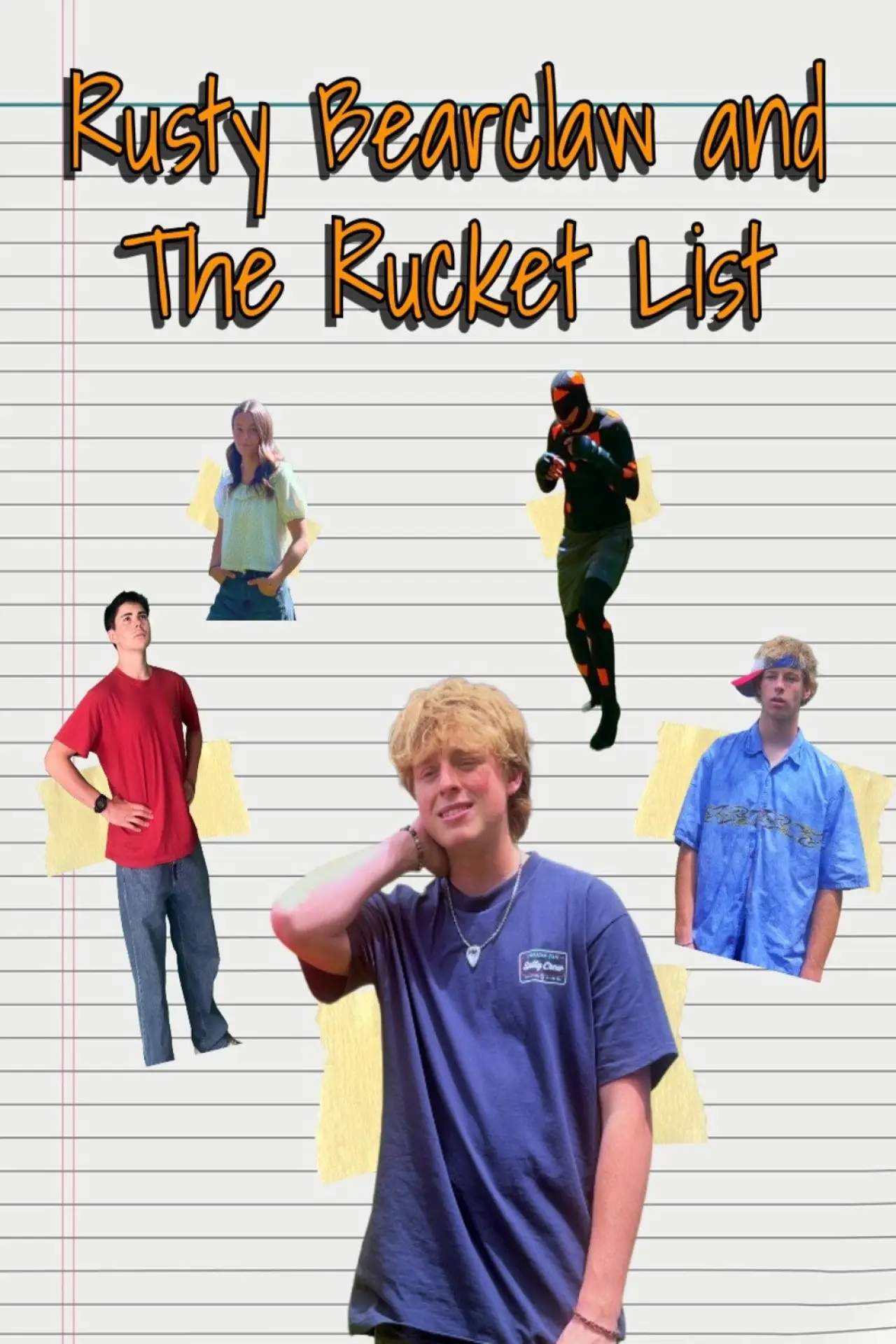 Plakat filmowy "Rusty Bearclaw and The Rucket List"