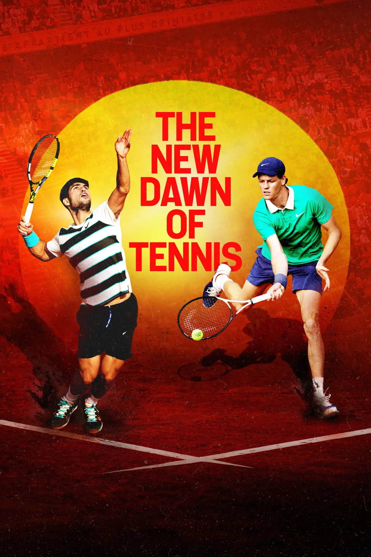 Plakat filmowy "The New Dawn of Tennis"