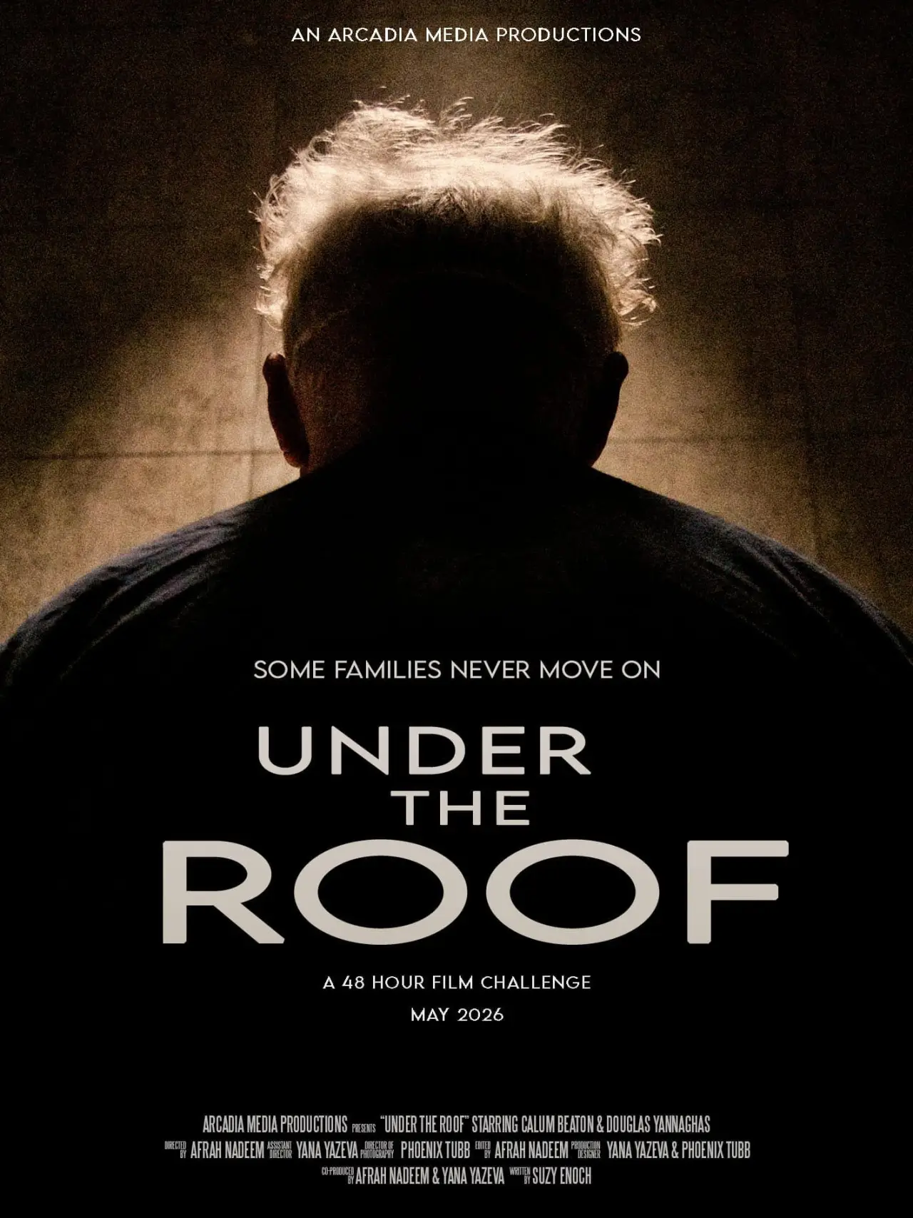 Plakat filmowy "Under the Roof"