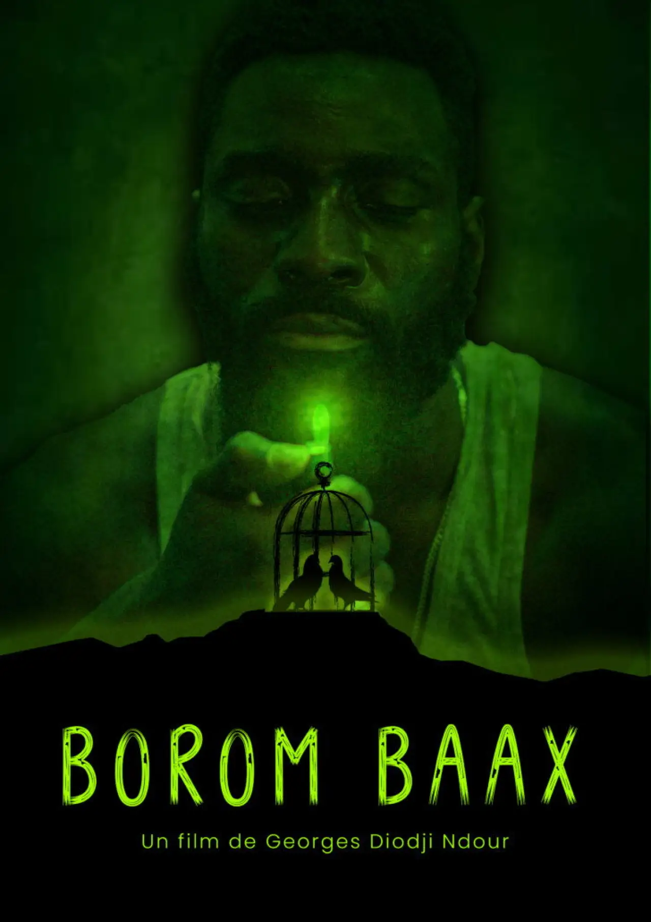 Plakat filmowy "Borom Baax"