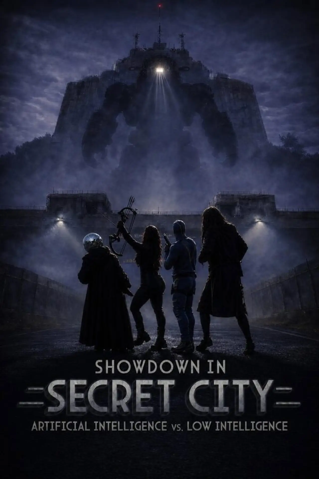 Plakat filmowy "Showdown in Secret City"