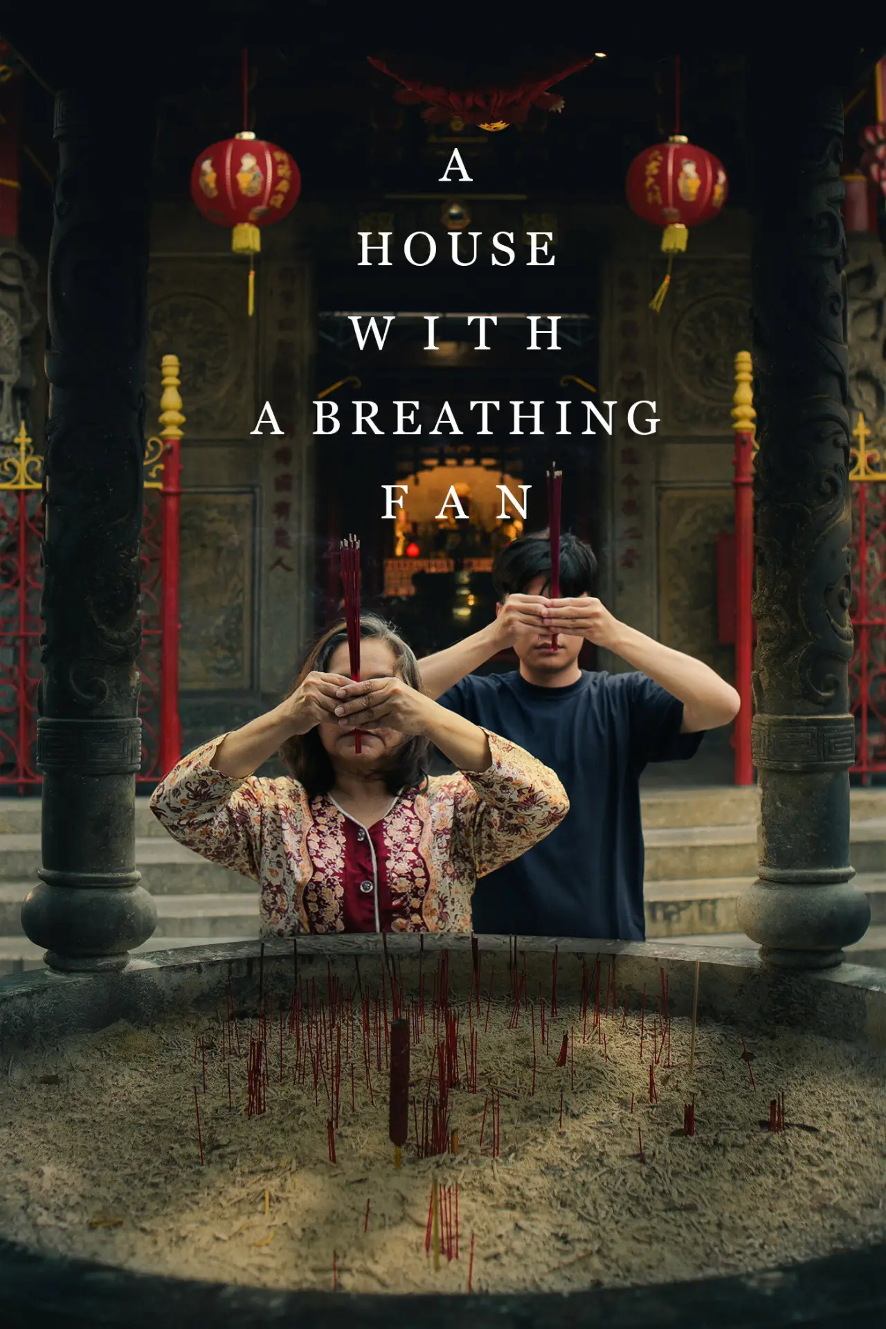 Plakat filmowy "A House with a Breathing Fan"