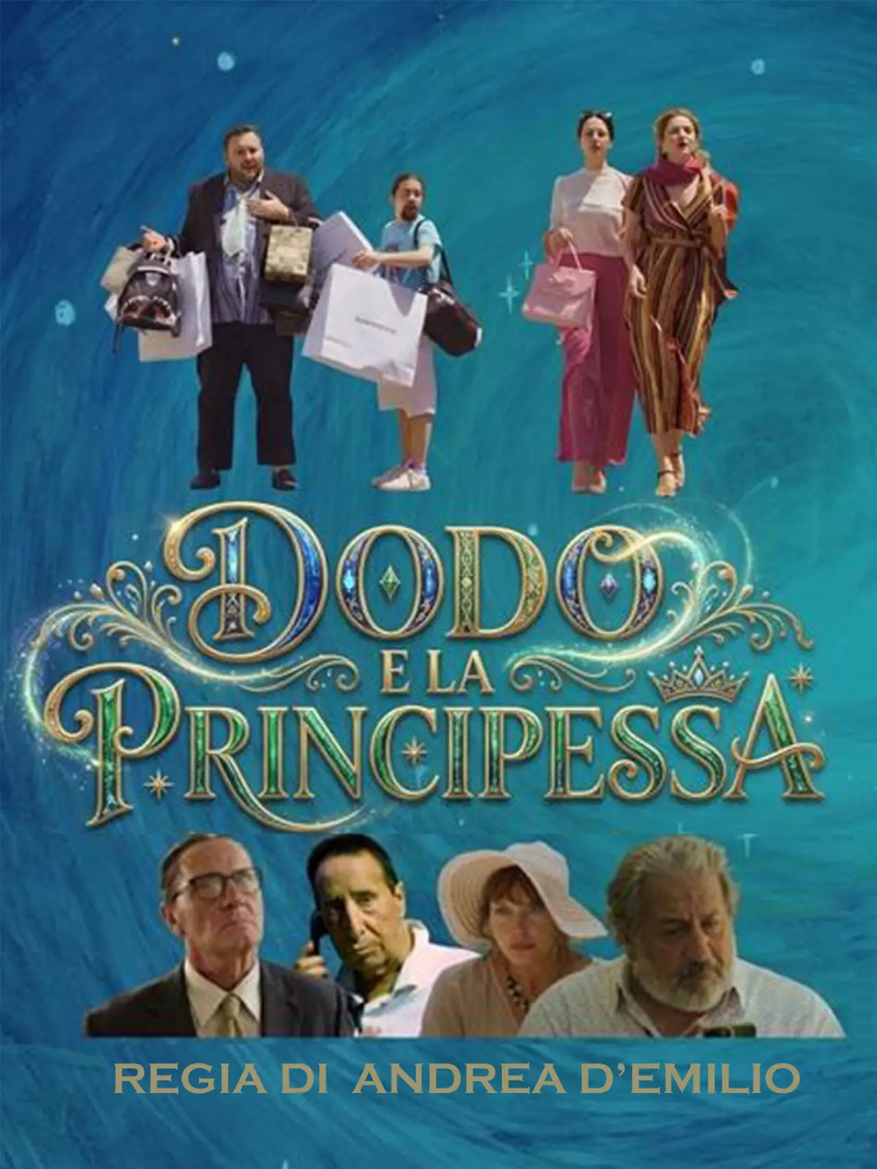 Plakat filmowy "Dodo e la Principessa"