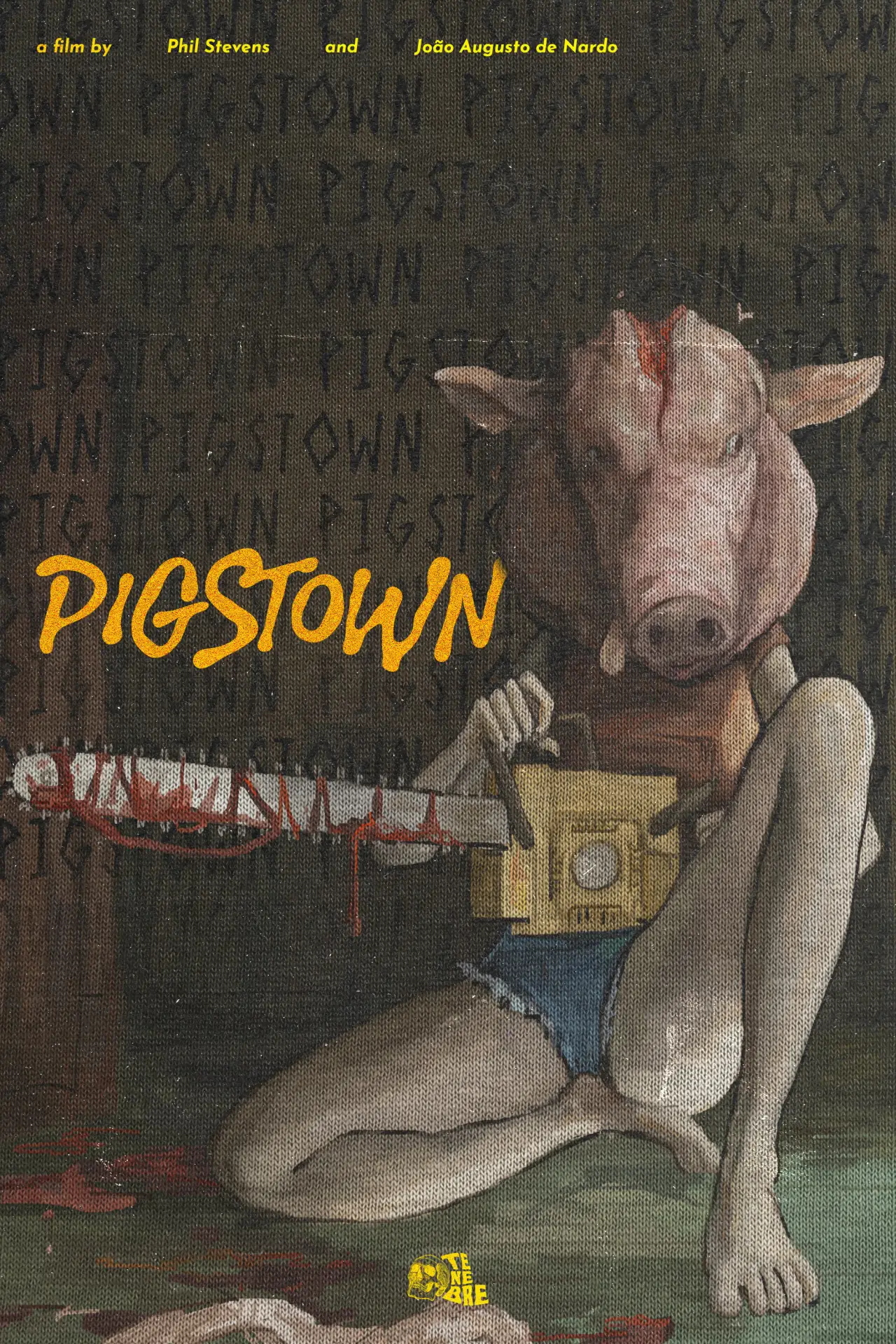 Plakat filmowy "Pigstown"