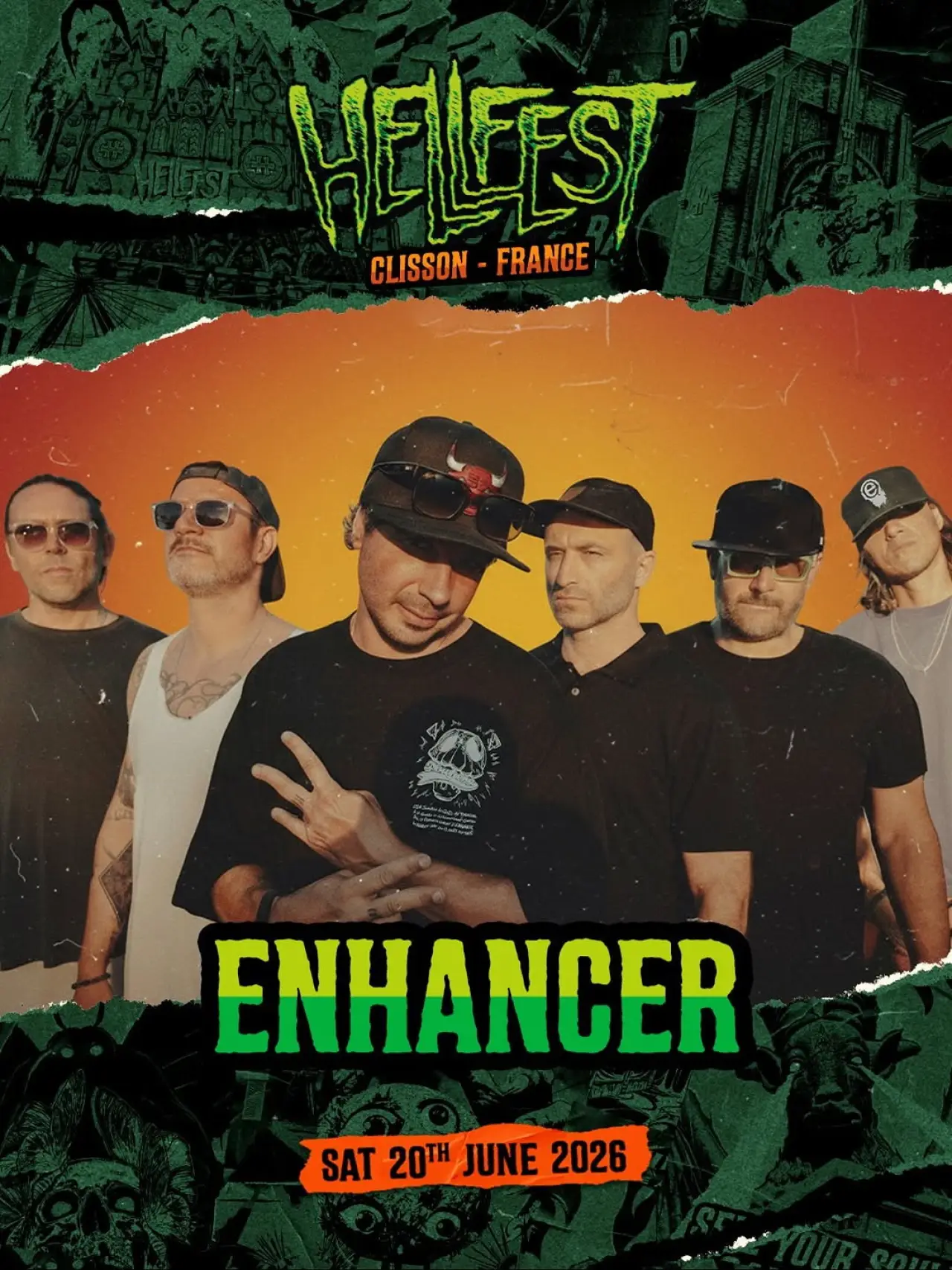 Plakat filmowy "Enhancer - Hellfest 2026"