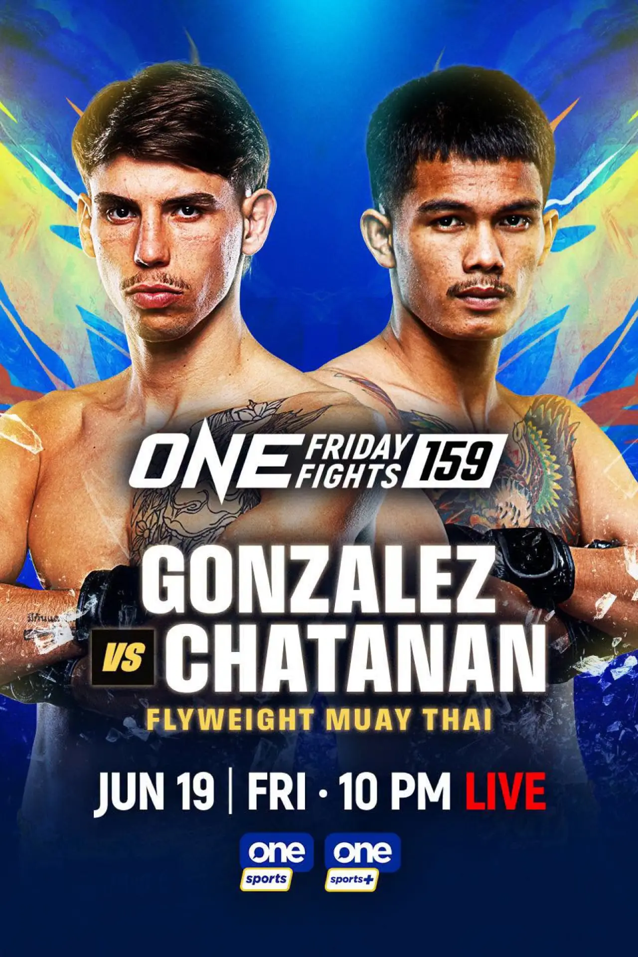 Plakat filmowy "ONE Friday Fights 159: Gonzalez vs. Chatanan"