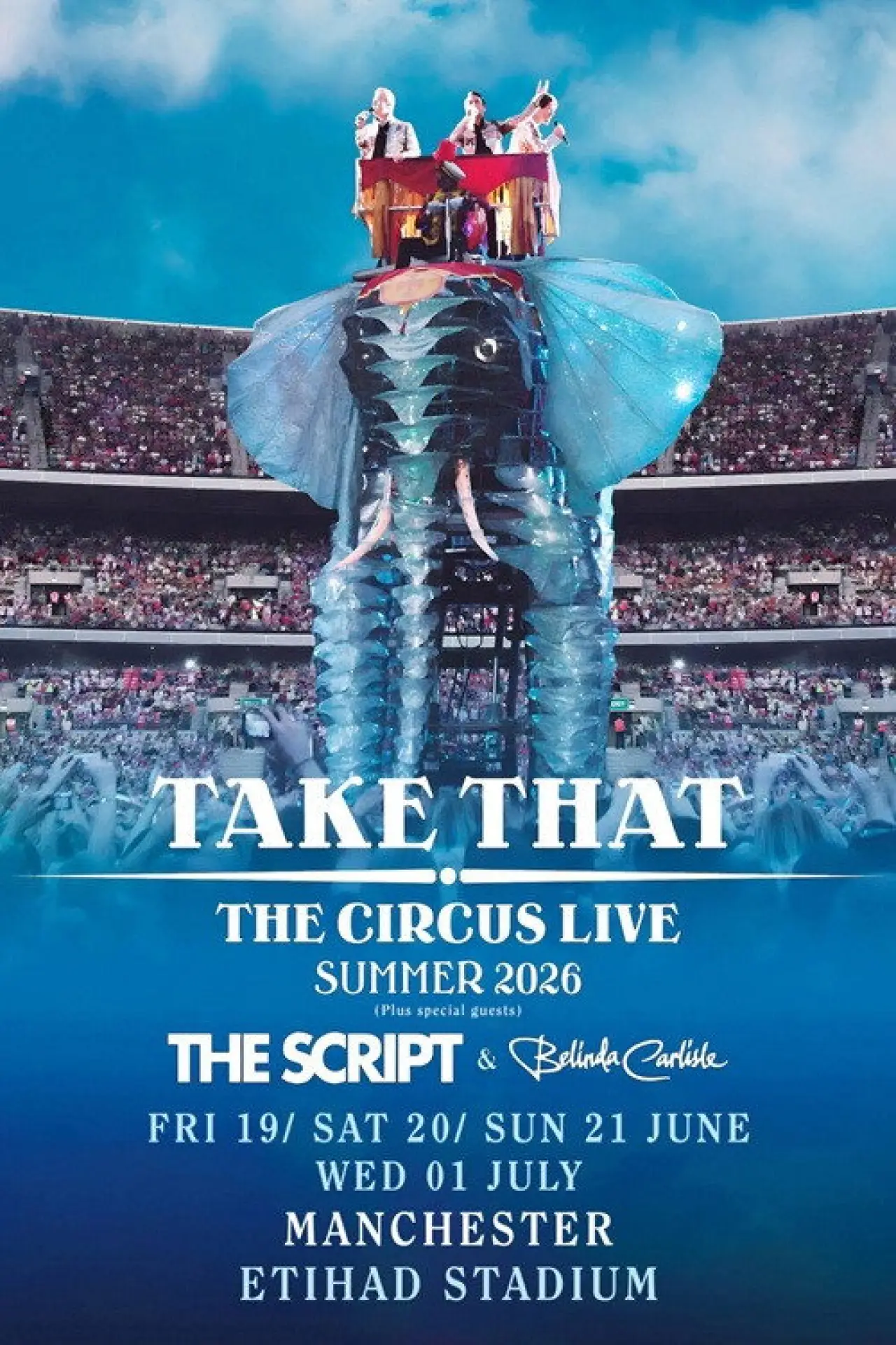 Plakat filmowy "Take That - The Circus Live - Manchester 2026"