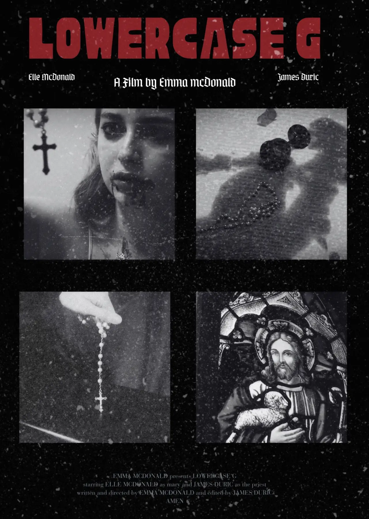 Plakat filmowy "Lowercase G"