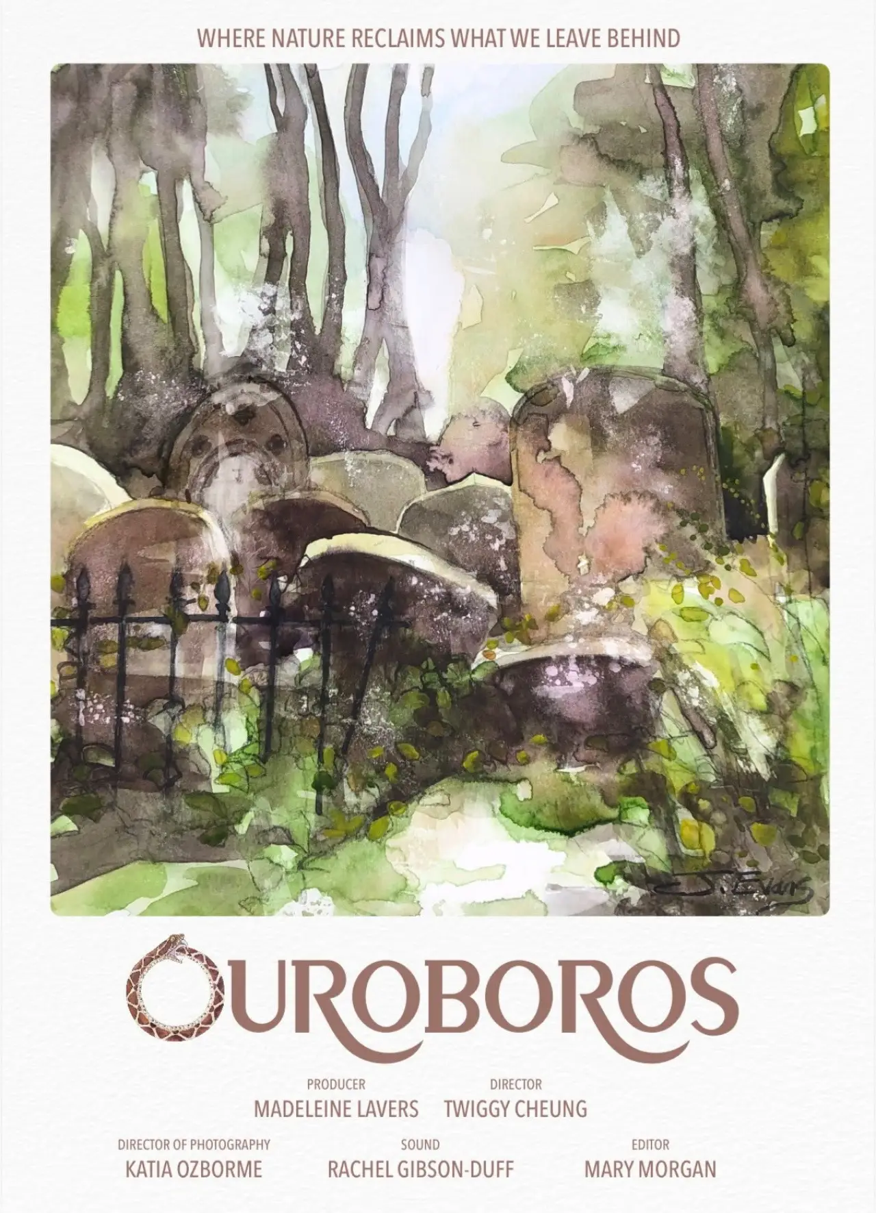 Plakat filmowy "Ouroboros"
