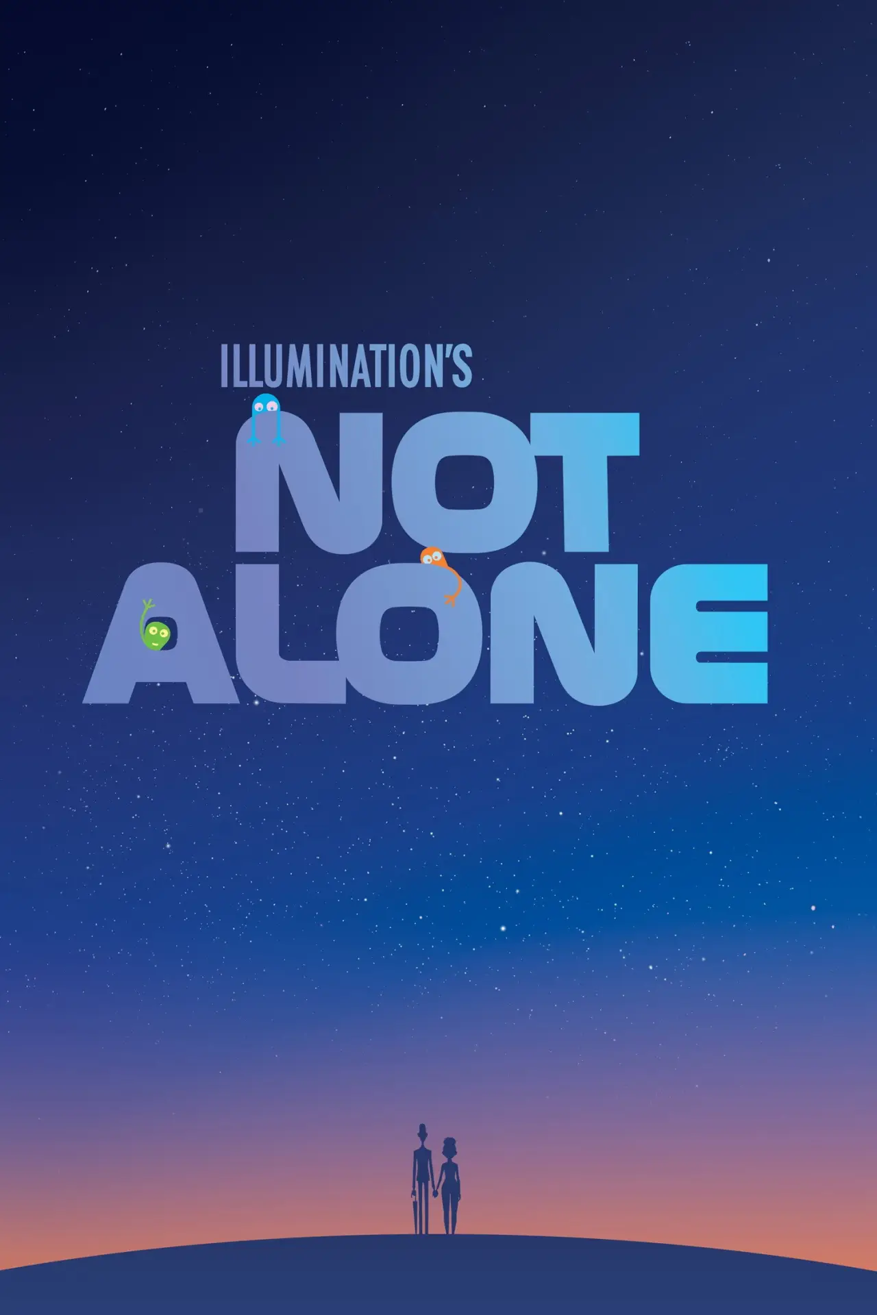 Plakat filmowy "Not Alone"