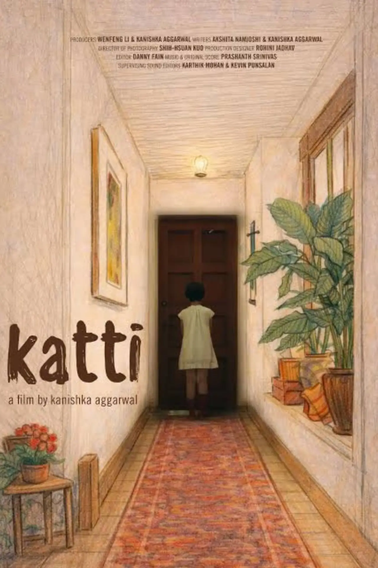 Plakat filmowy "Katti"