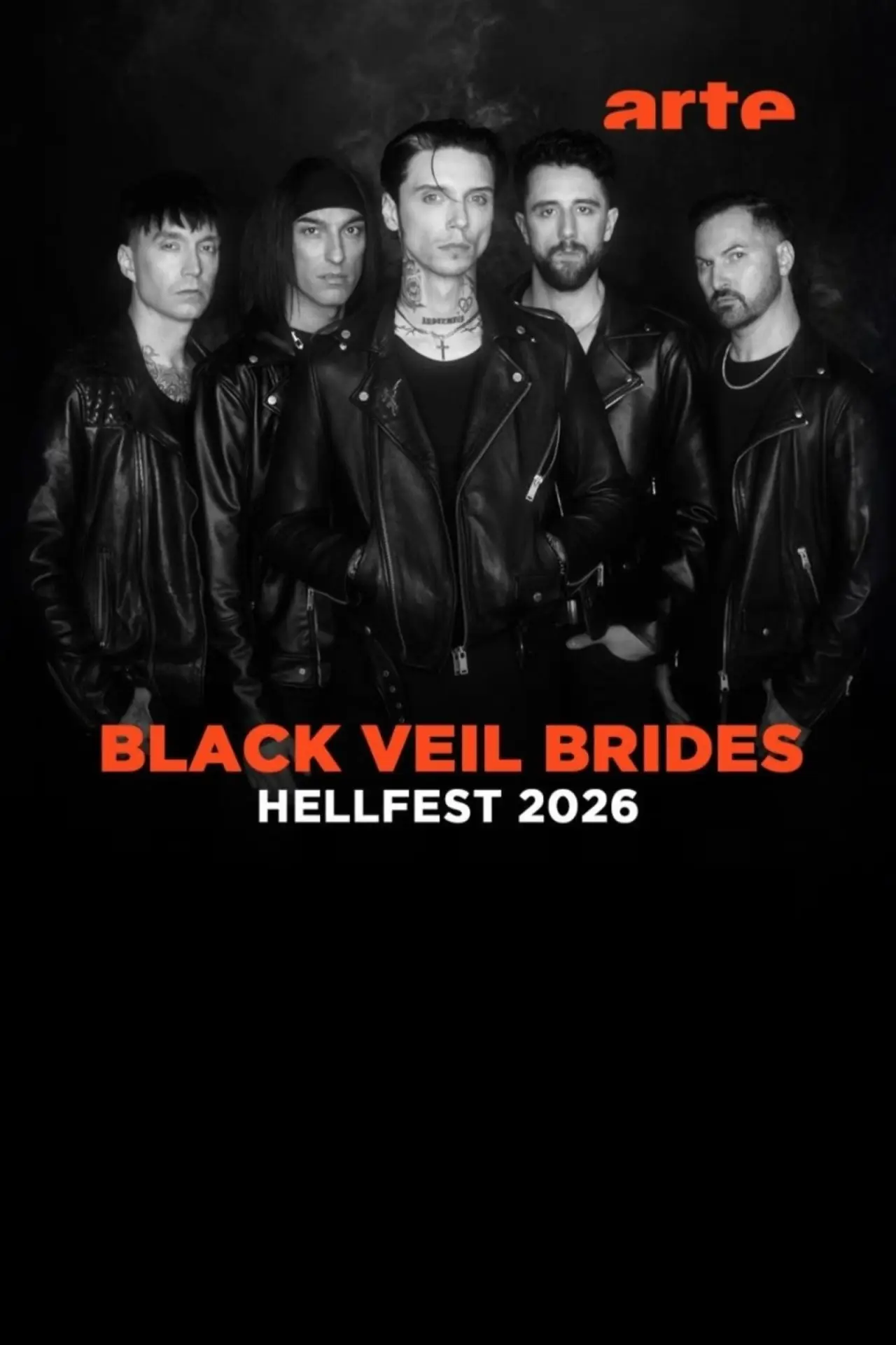 Plakat filmowy "Black Veil Brides - Hellfest 2026"