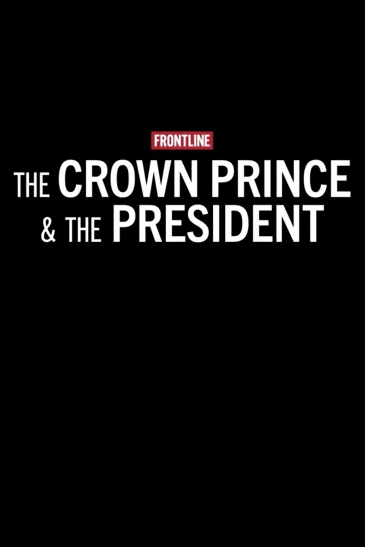 Plakat filmowy "The Crown Prince & The President"