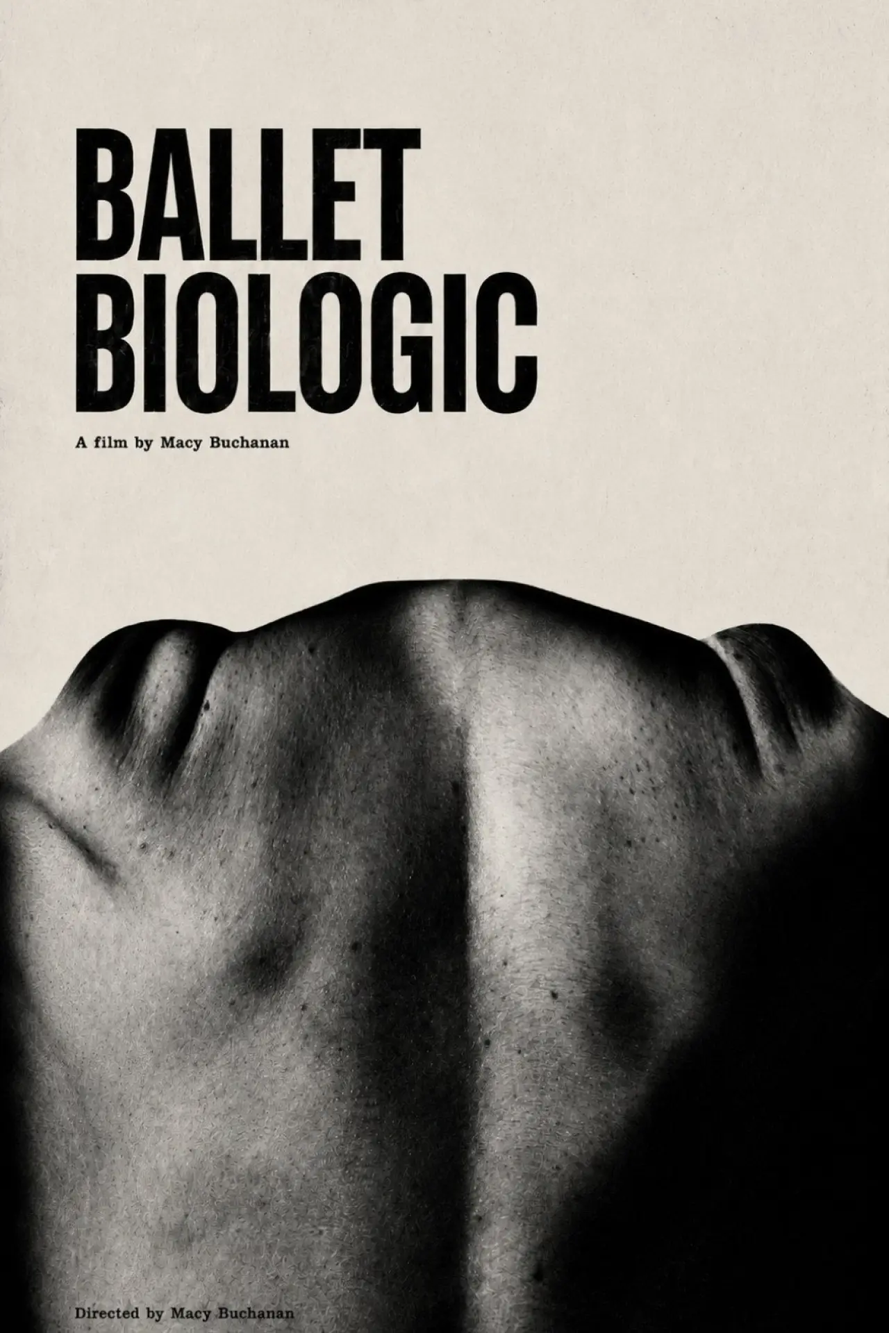 Plakat filmowy "Ballet Biologic"