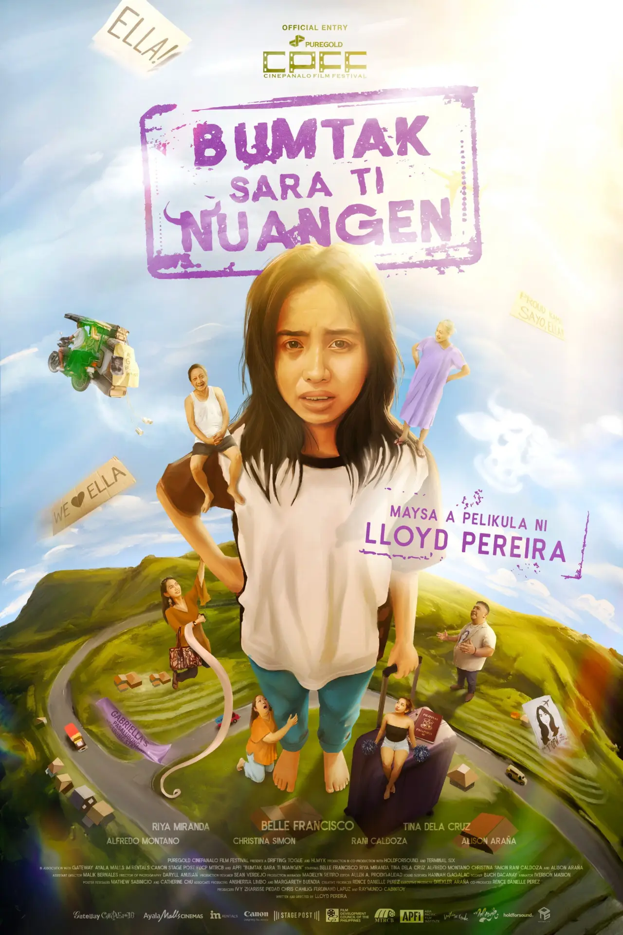 Plakat filmowy "Bumtak Sara ti Nuangen"