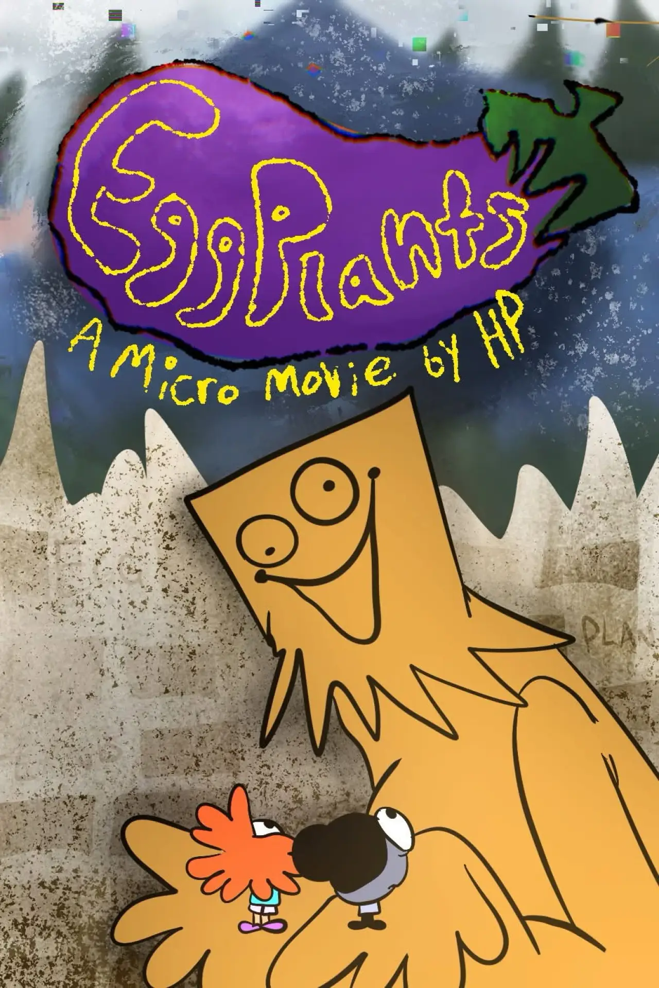Plakat filmowy "EGGPLANTS"