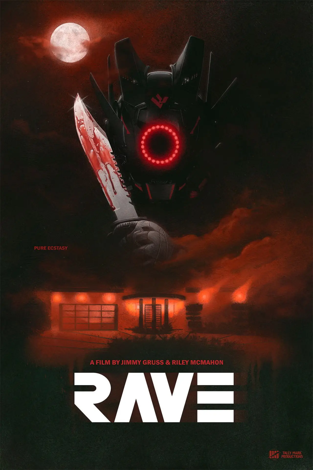 Plakat filmowy "Rave"