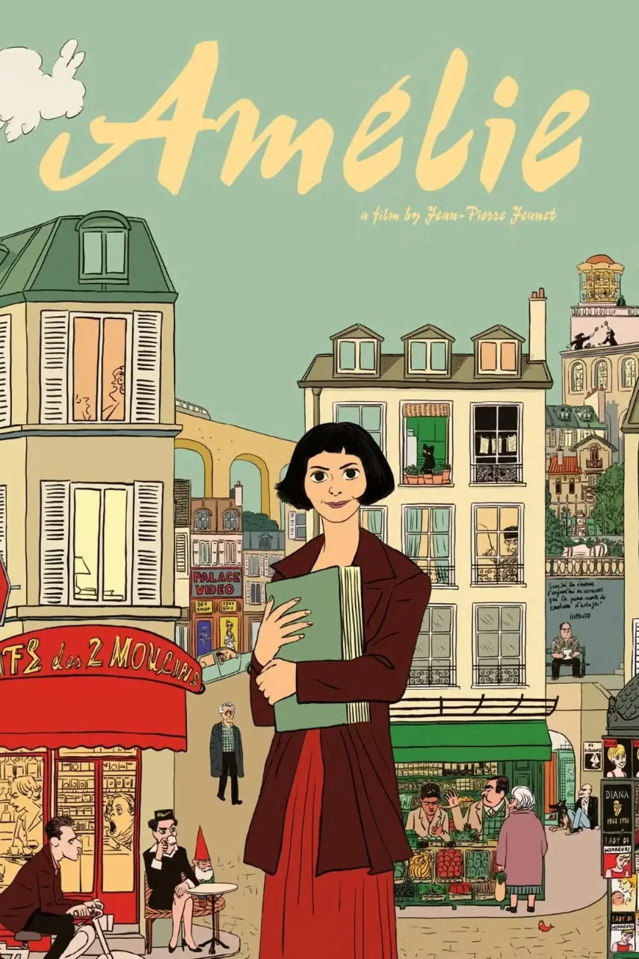 Plakat filmowy "Home Movies: Inside the Making of Amélie"