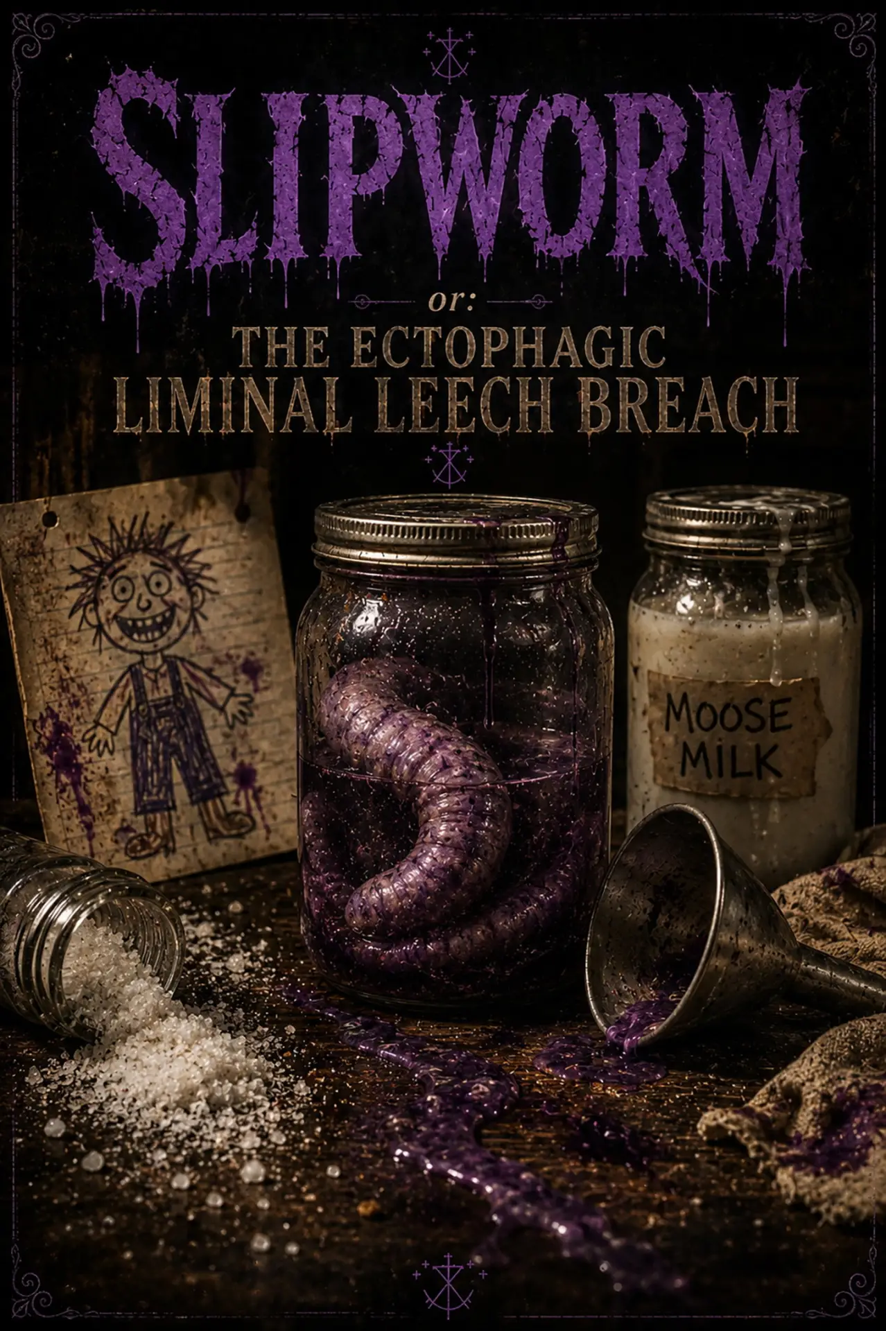 Plakat filmowy "Slipworm or: The Ectophagic Liminal Leech Breach"