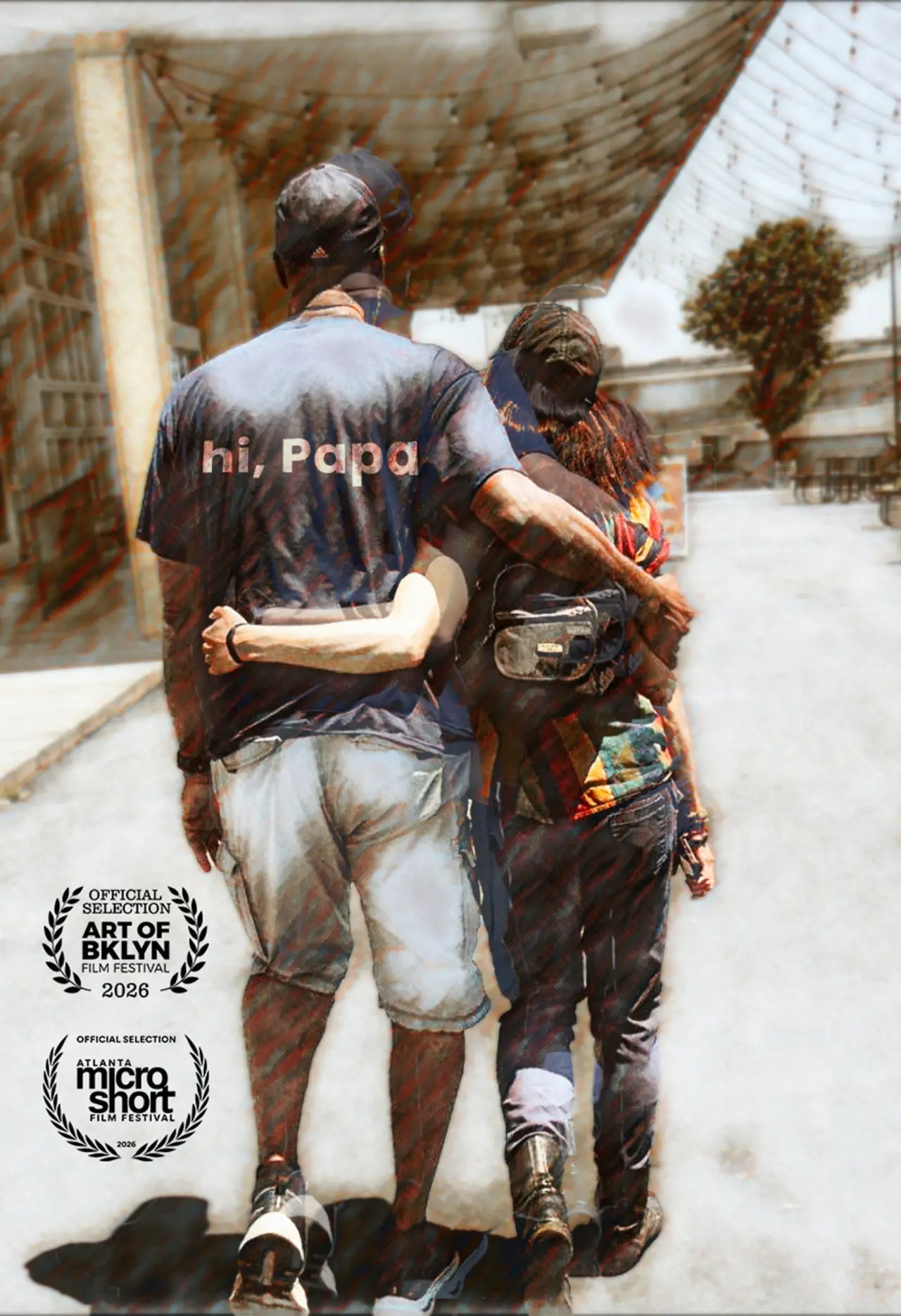 Plakat filmowy "hi, Papa"