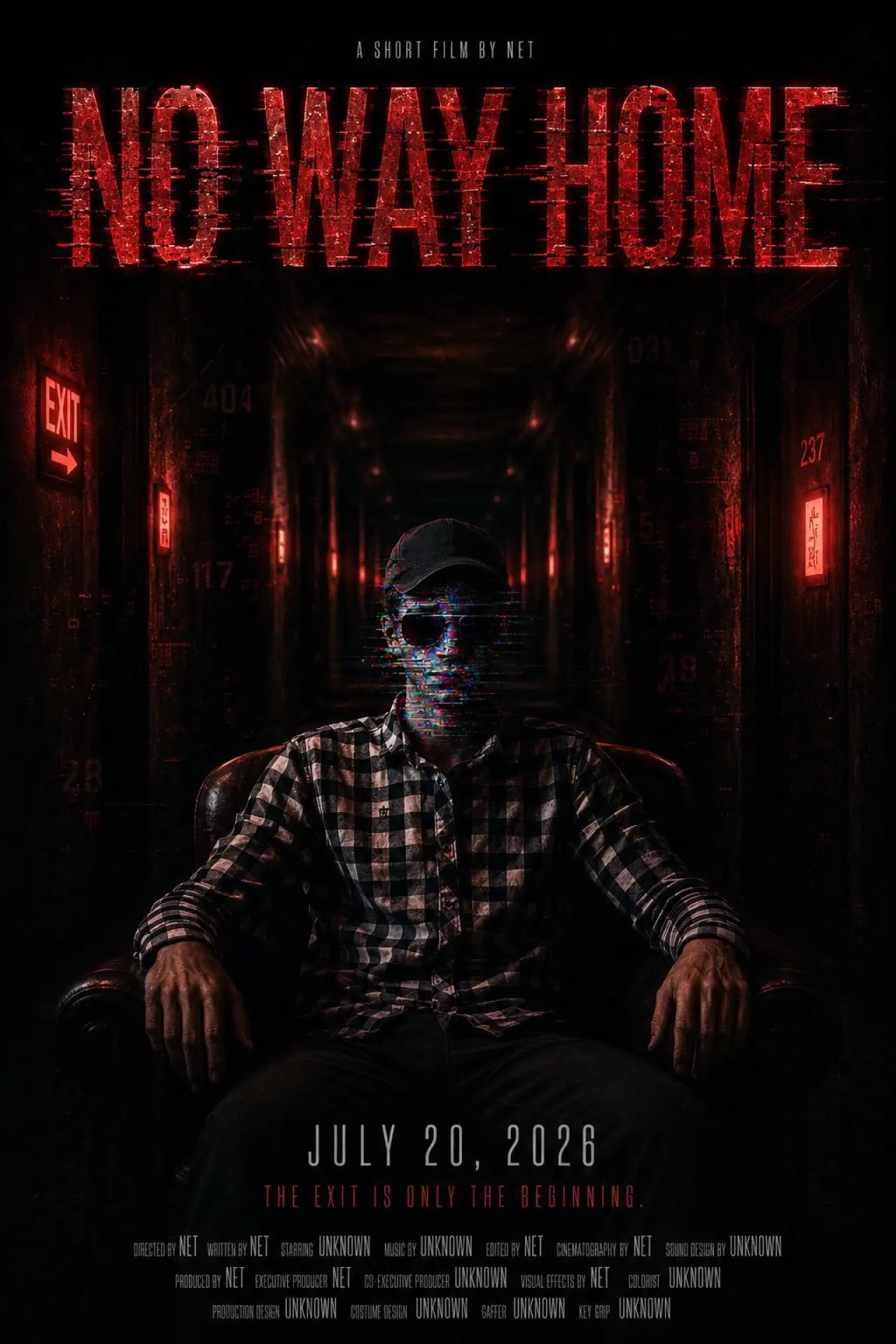 Plakat filmowy "No Way Home"