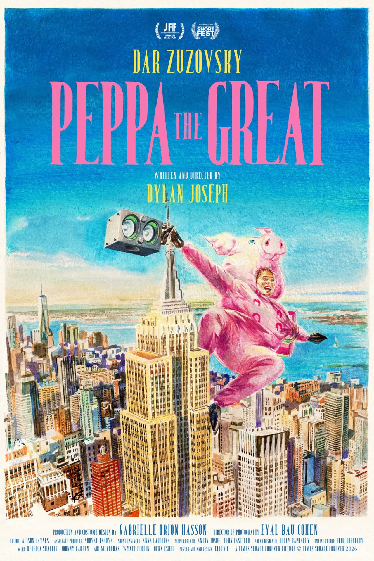 Plakat filmowy "Peppa the Great"