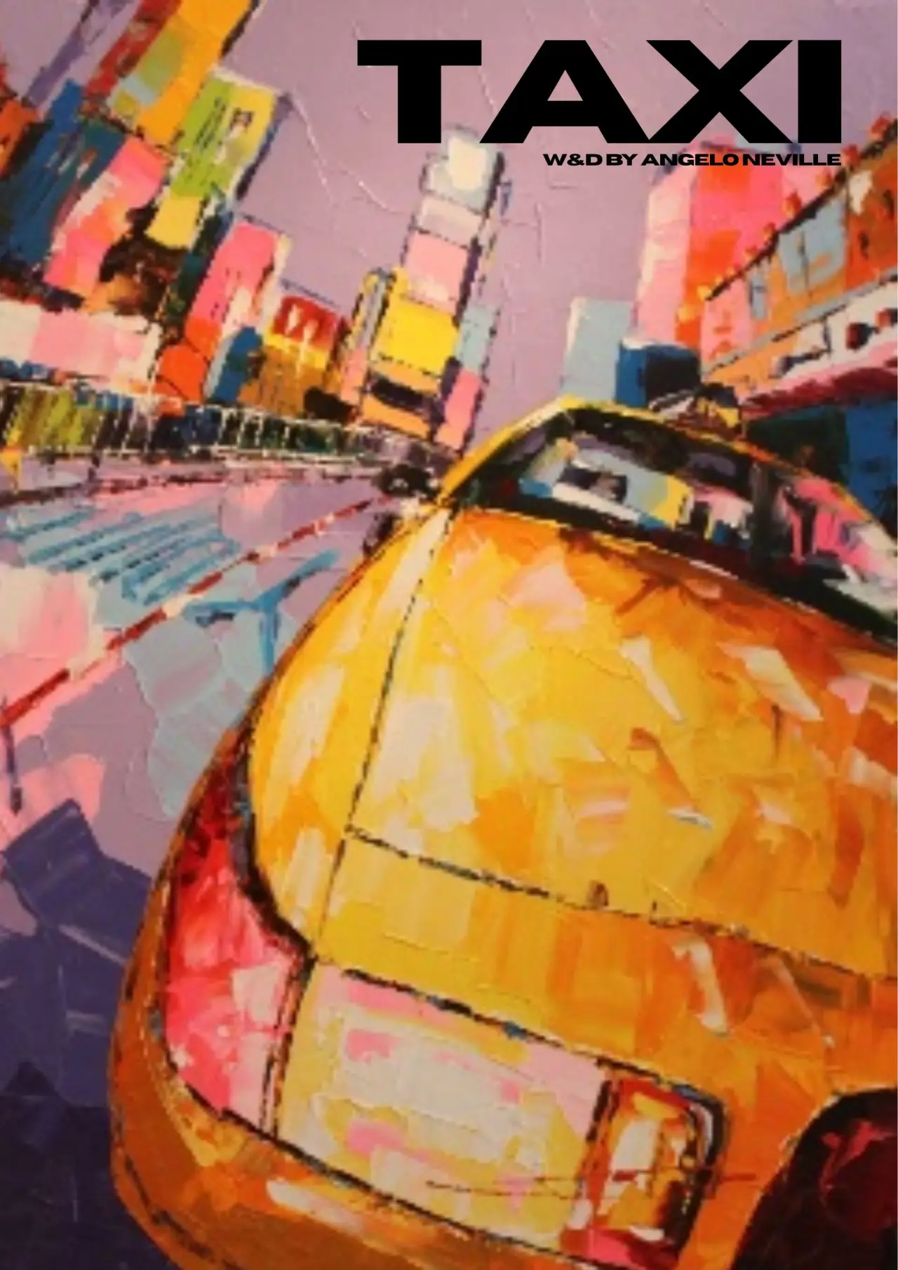 Plakat filmowy "Taxi"