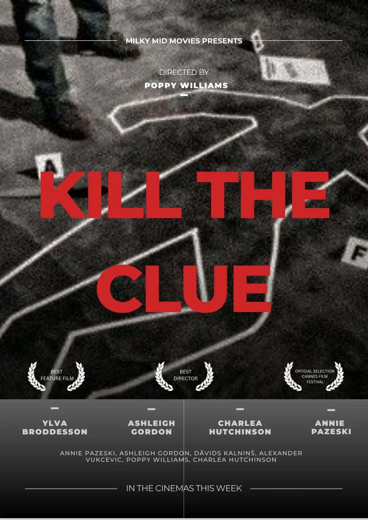 Plakat filmowy "Kill the Clue"