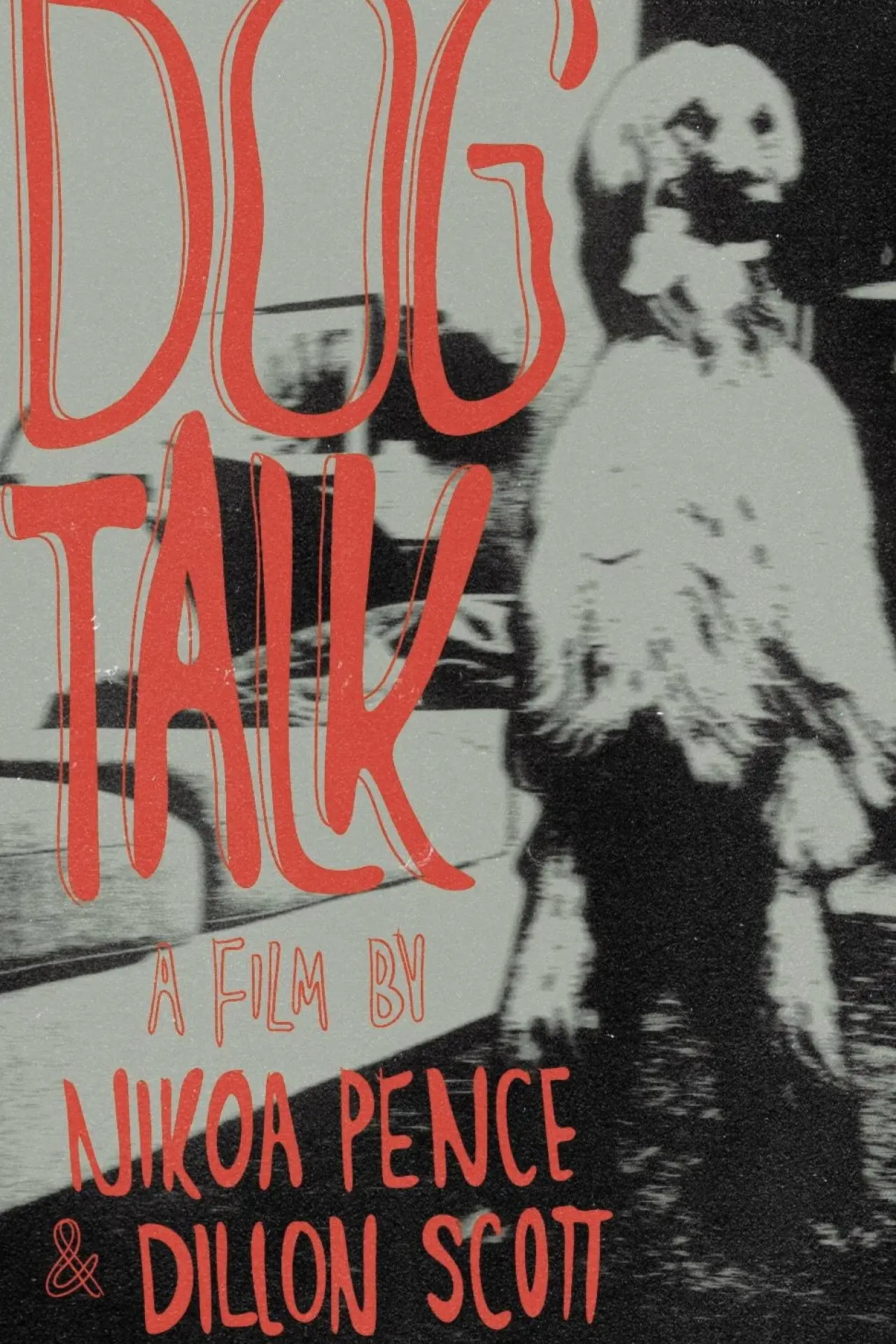 Plakat filmowy "DOG TALK"