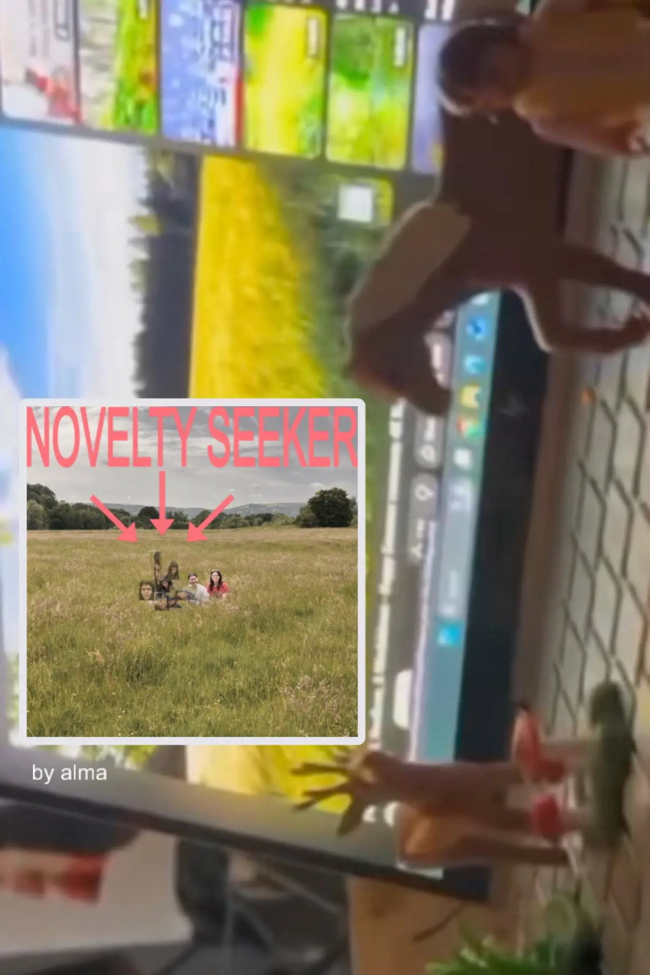 Plakat filmowy "NOVELTY SEEKER"