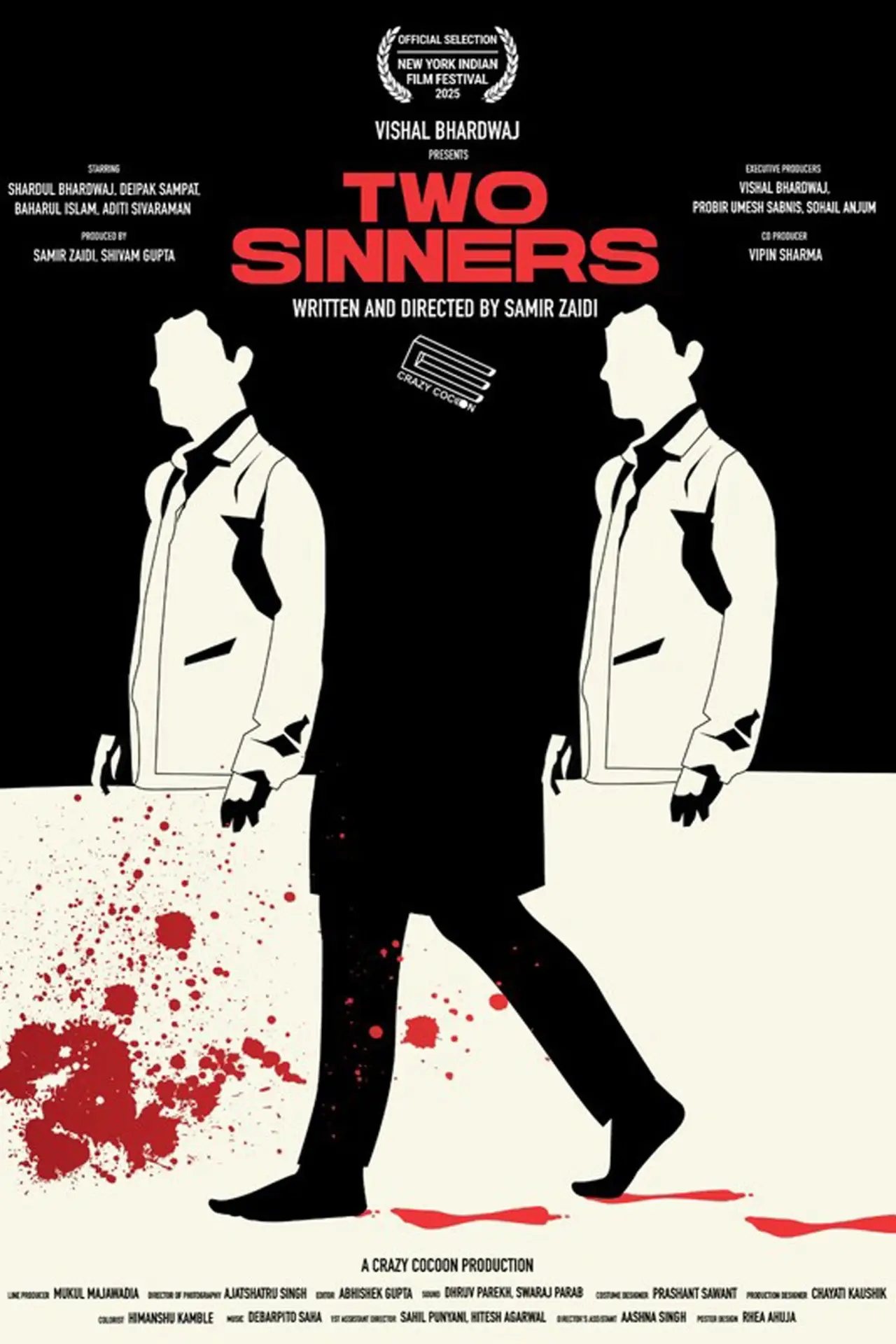 Plakat filmowy "Two Sinners"