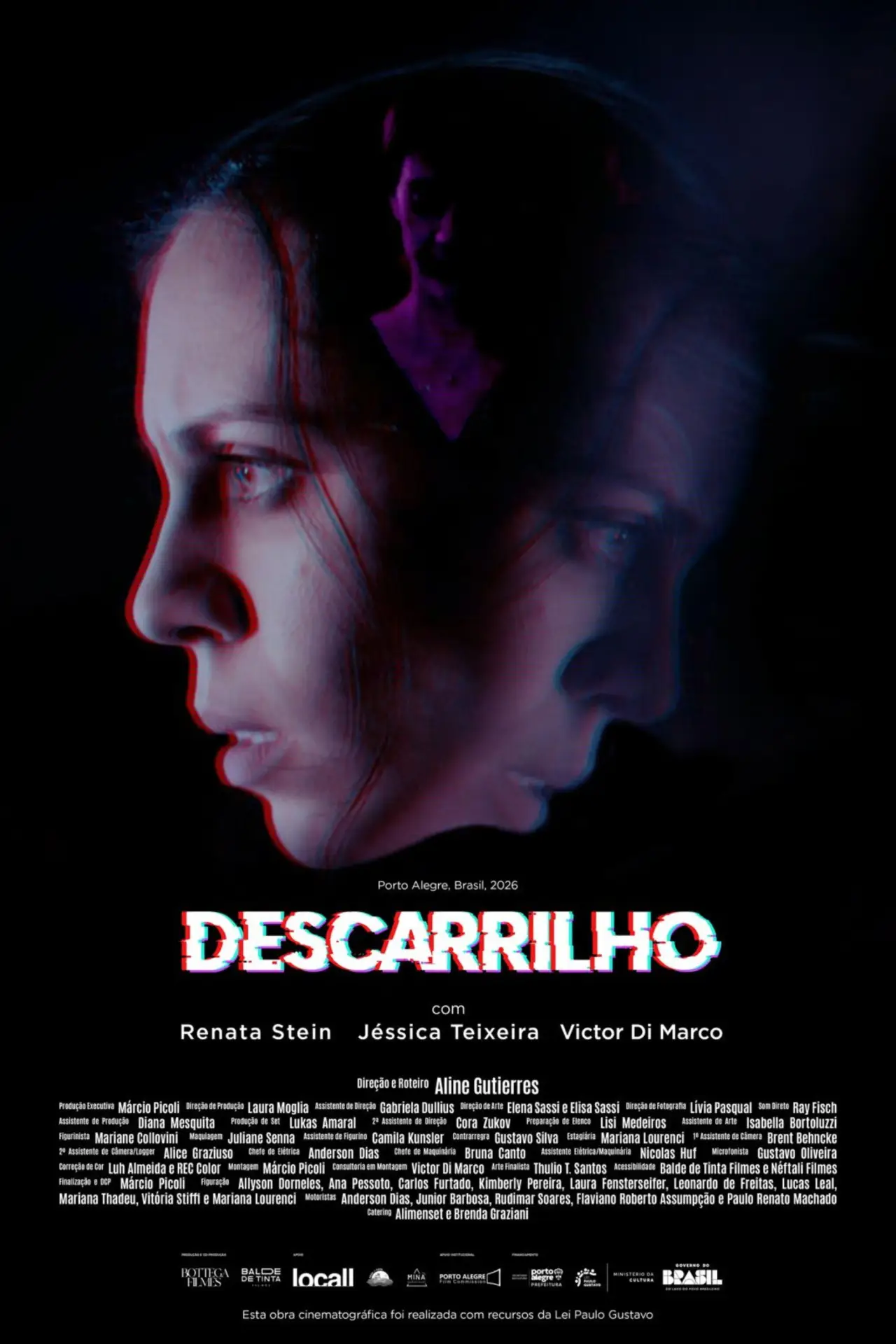 Plakat filmowy "Descarrilho"