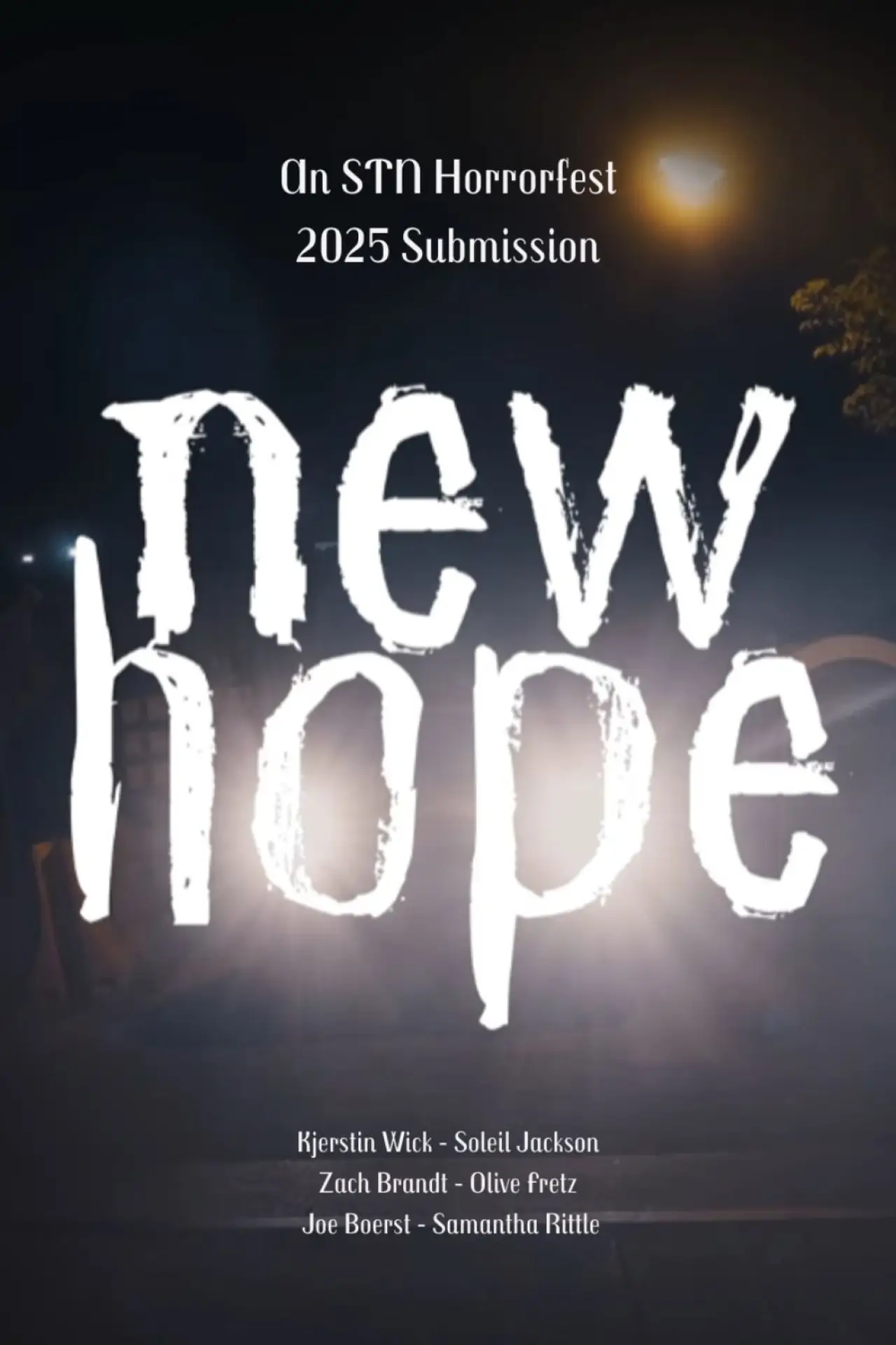 Plakat filmowy "New Hope"