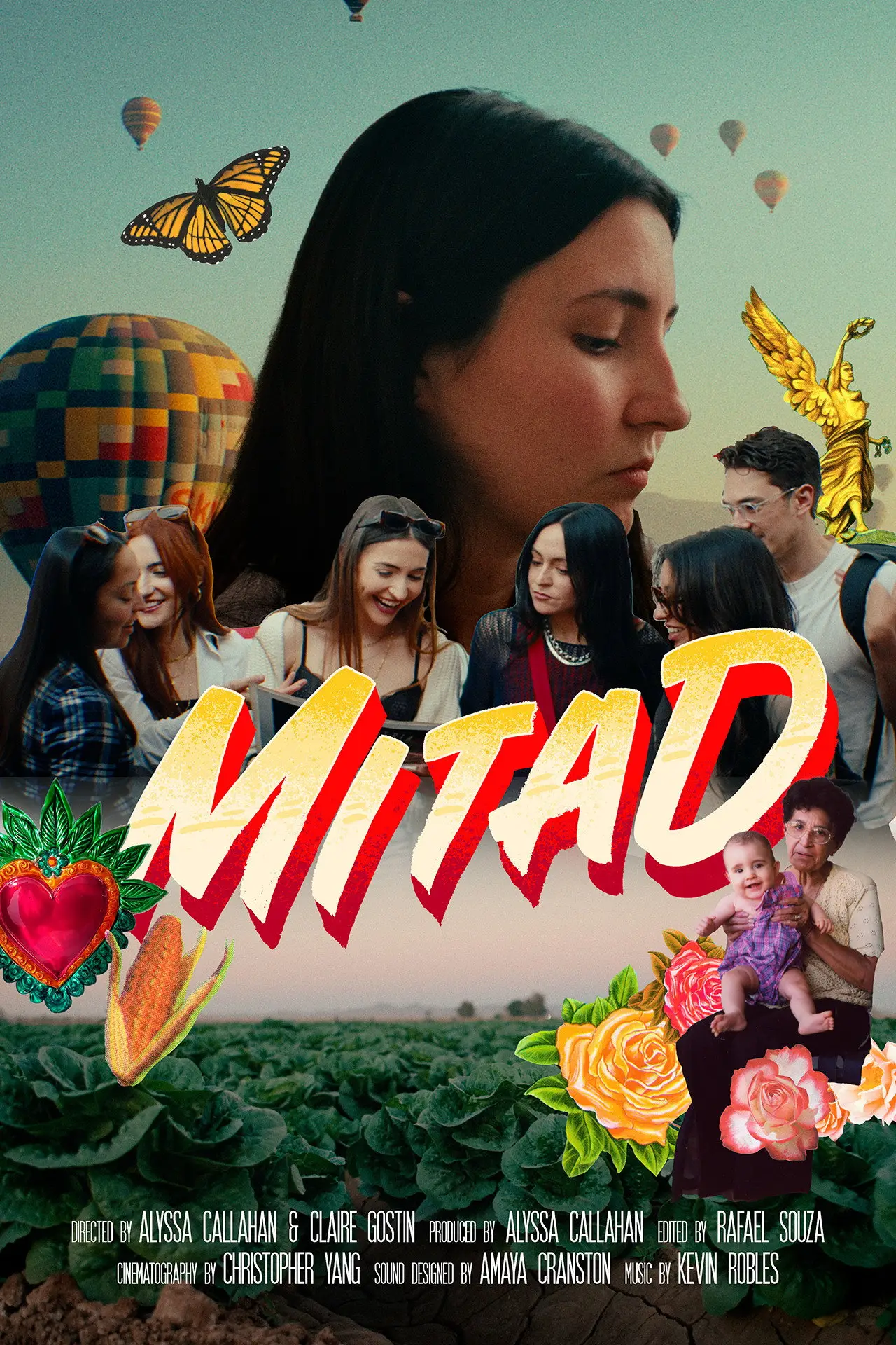 Plakat filmowy "Mitad"