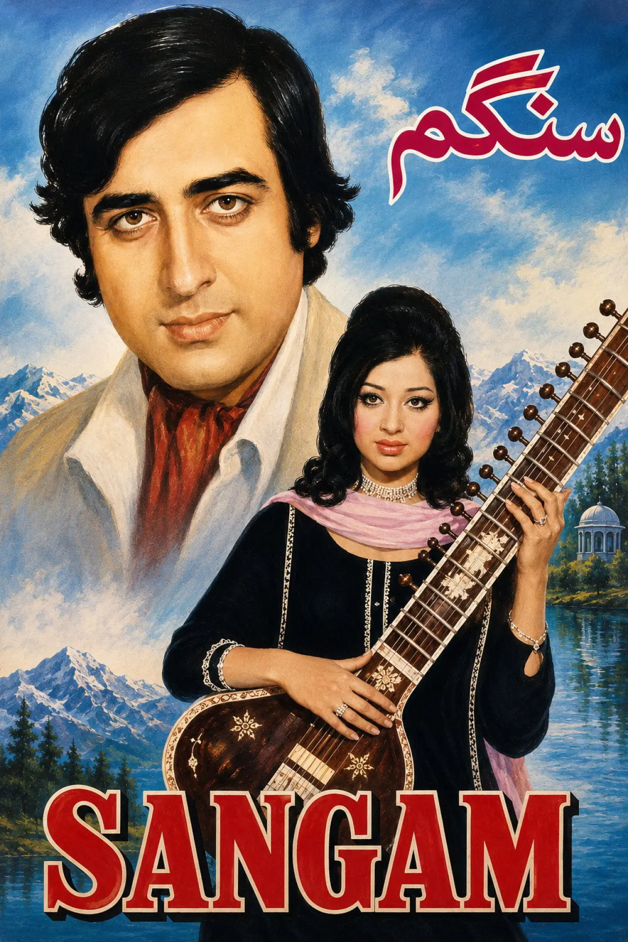 Plakat filmowy "سنگم"